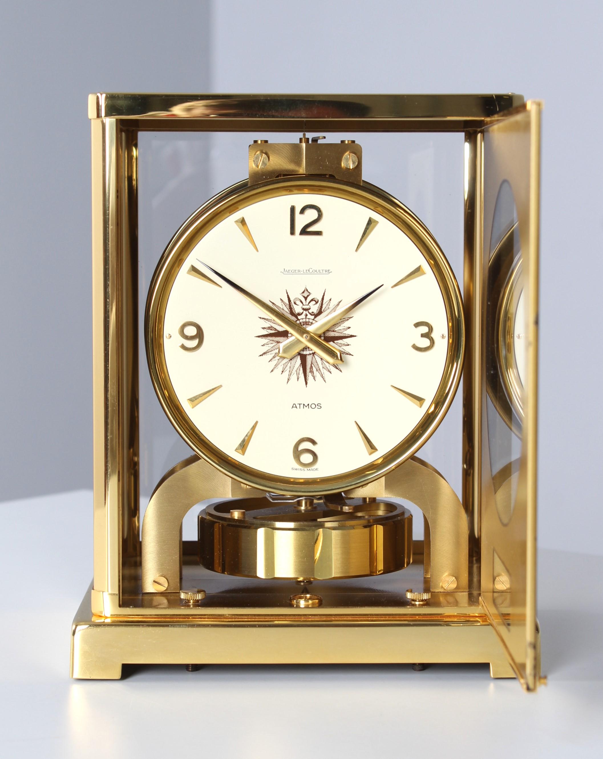 Jaeger LeCoultre, Atmos Clock, Feuille D'Or, Caravelle, Swiss Made in 1966 7