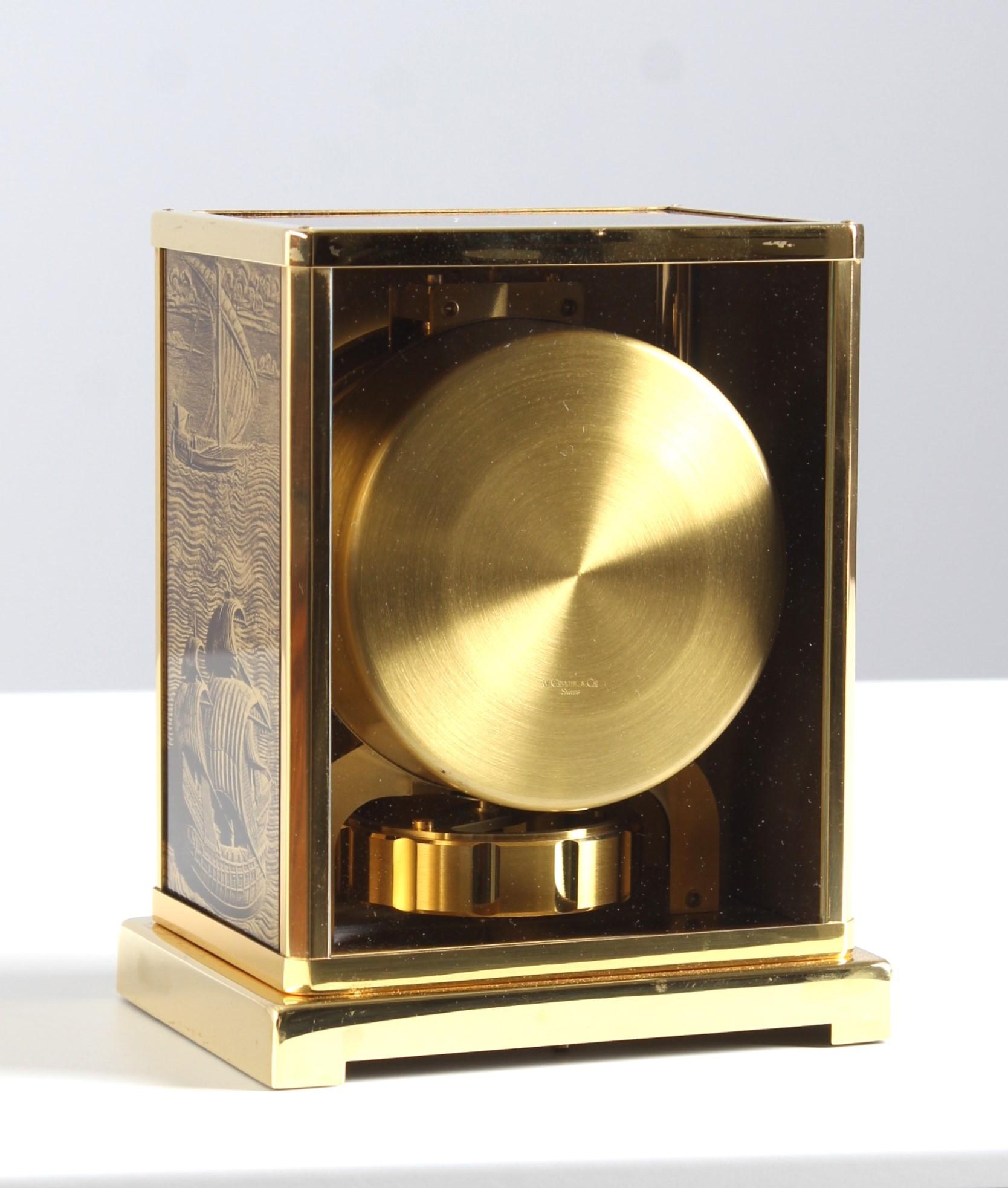 Jaeger LeCoultre, Atmos-Uhr, Feuille D'Or, Caravelle, Schweizer hergestellt 1966 9