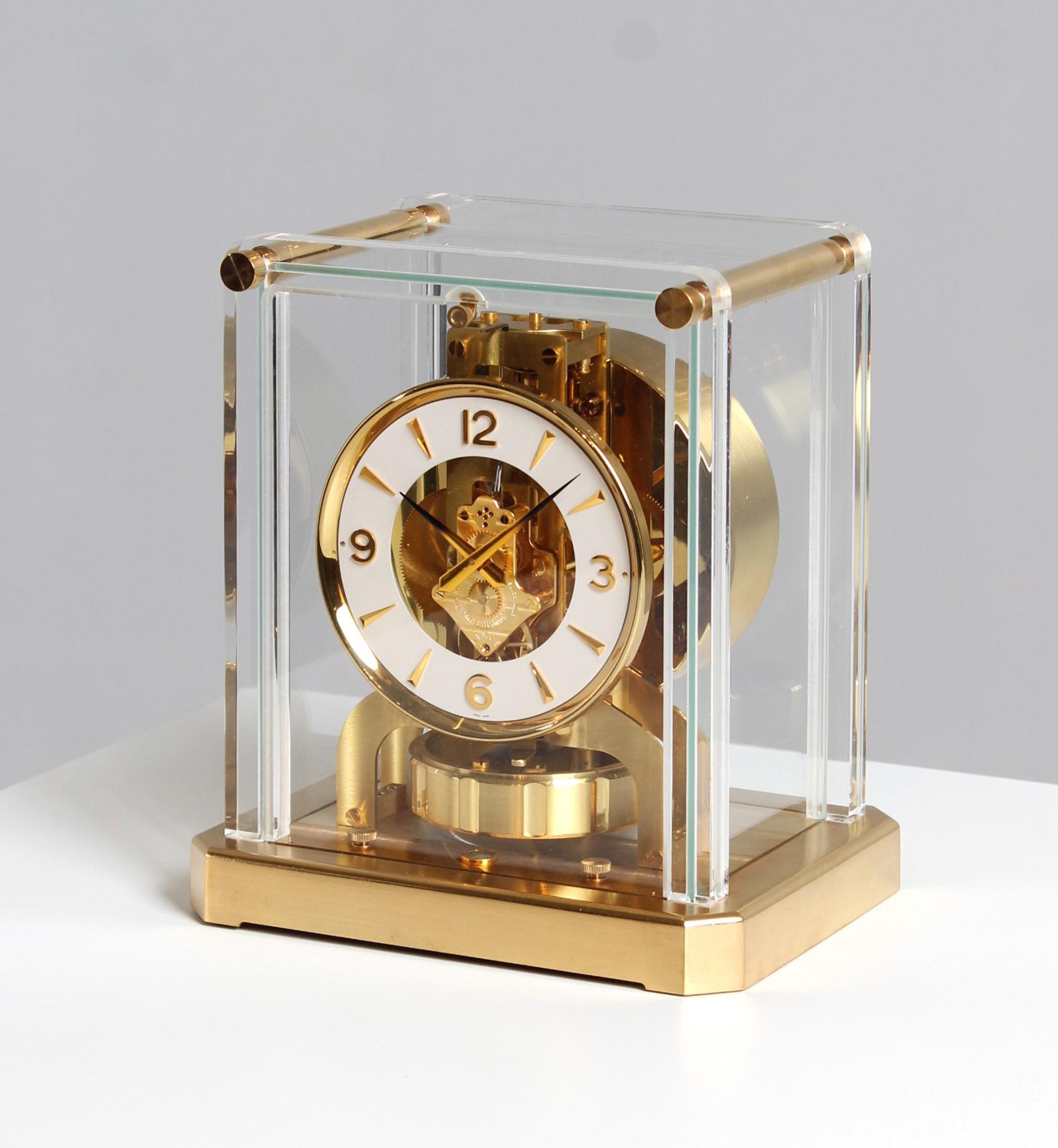 Mid-20th Century Jaeger LeCoultre, Atmos Clock from 1958, Swiss Made