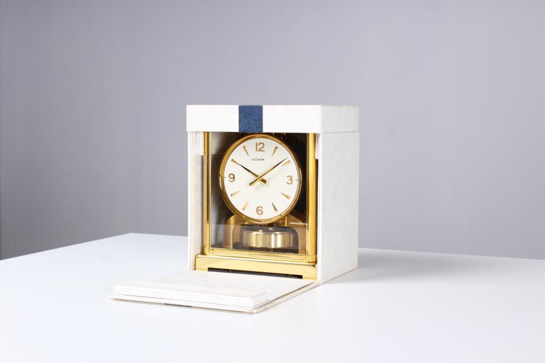 Jaeger LeCoultre, Atmos Clock from 1960, Mid Century, Top Condition, Cal.  526-5 at 1stDibs