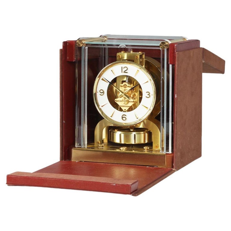 Jaeger LeCoultre, Atmos Clock from 1963, with Original Box at 1stDibs