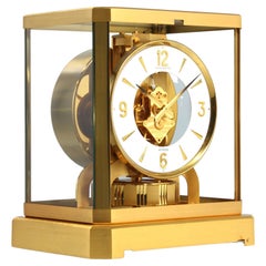 Retro Jaeger Lecoultre, Atmos Clock from 1974, Classic Design, Calibre 528