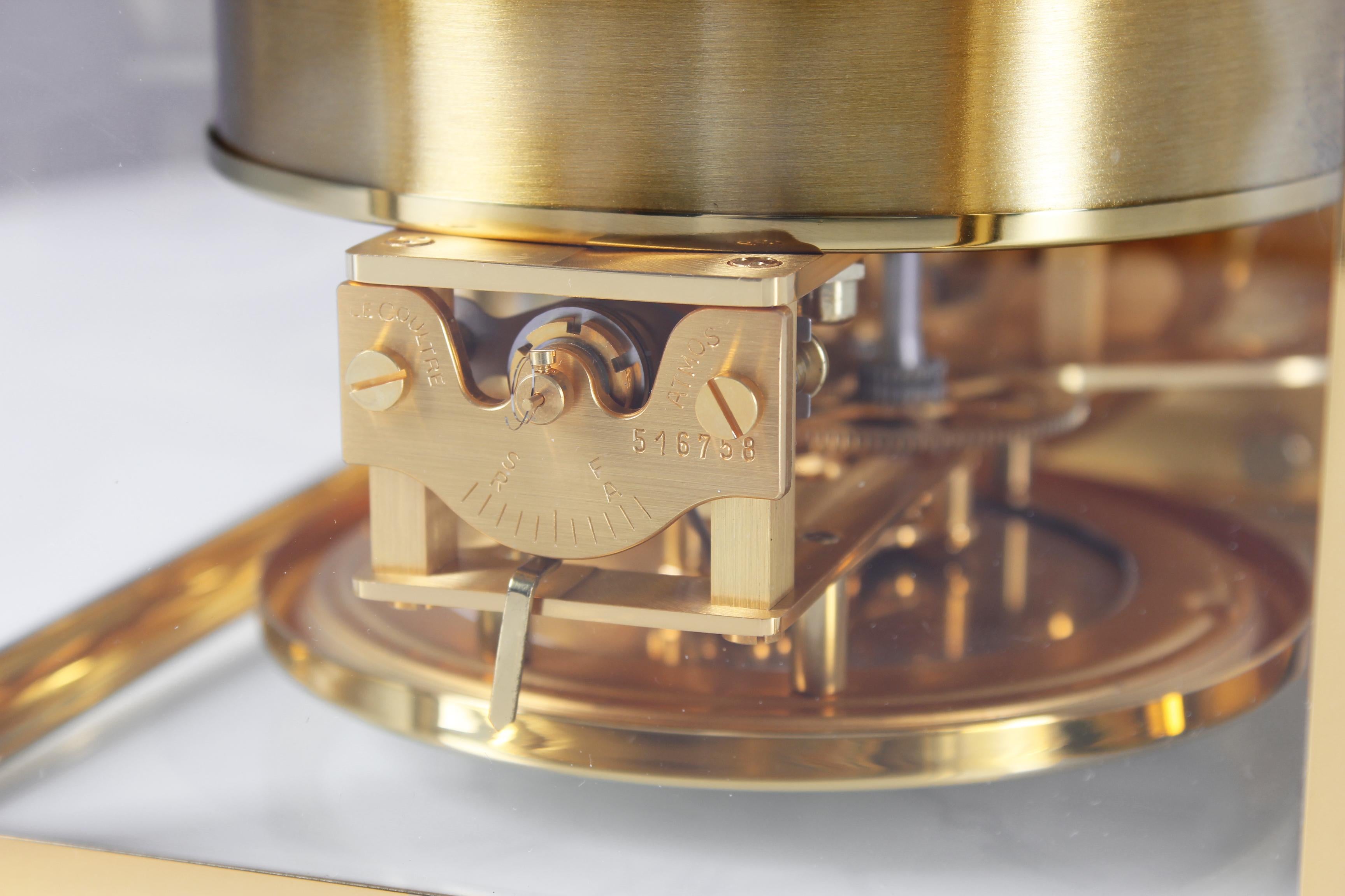 Jaeger LeCoultre, Atmos Clock From 1980 With Full Dial 2