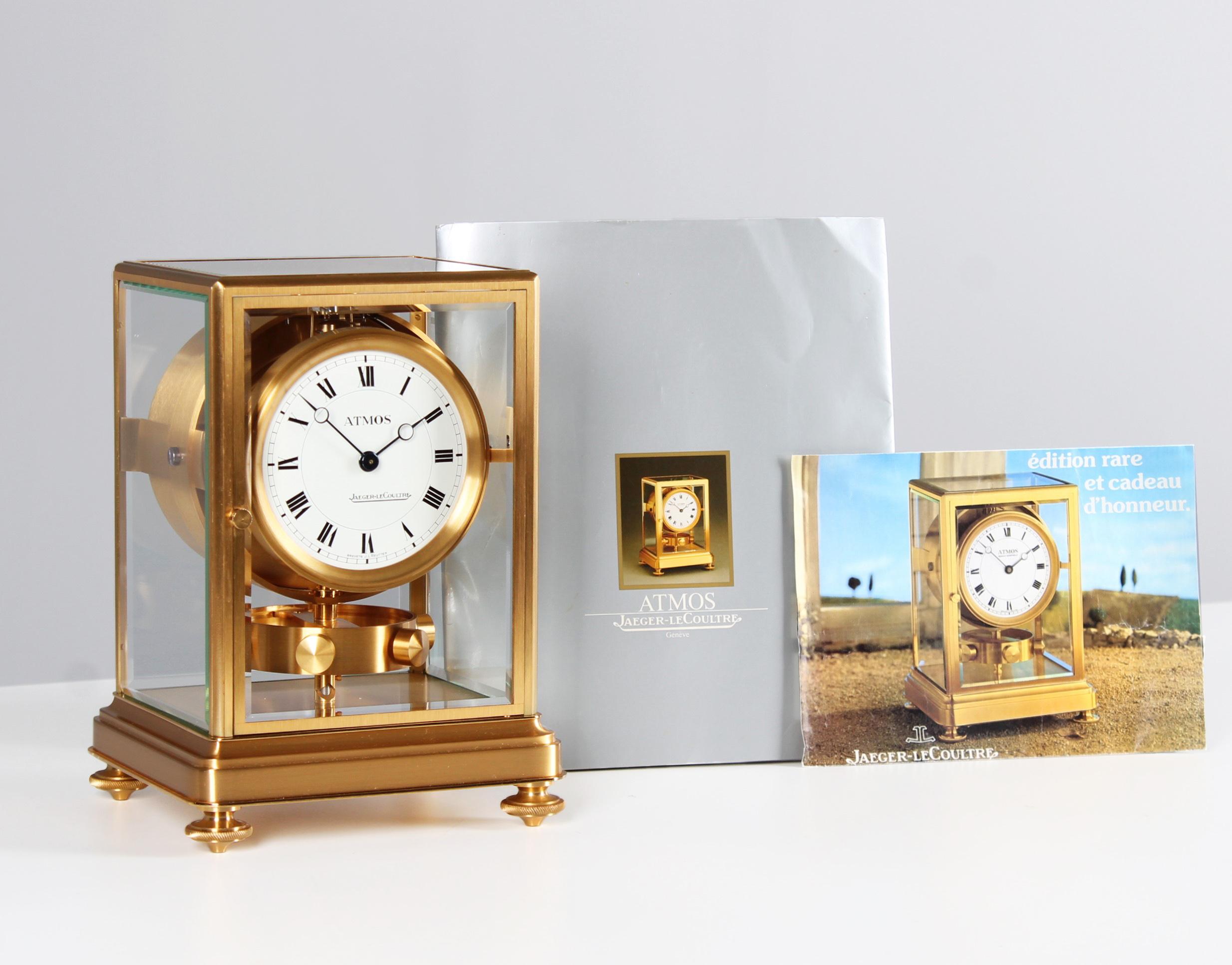 Jaeger LeCoultre, Atmos Clock, Jubilé, manufactured in 1979 For Sale 5