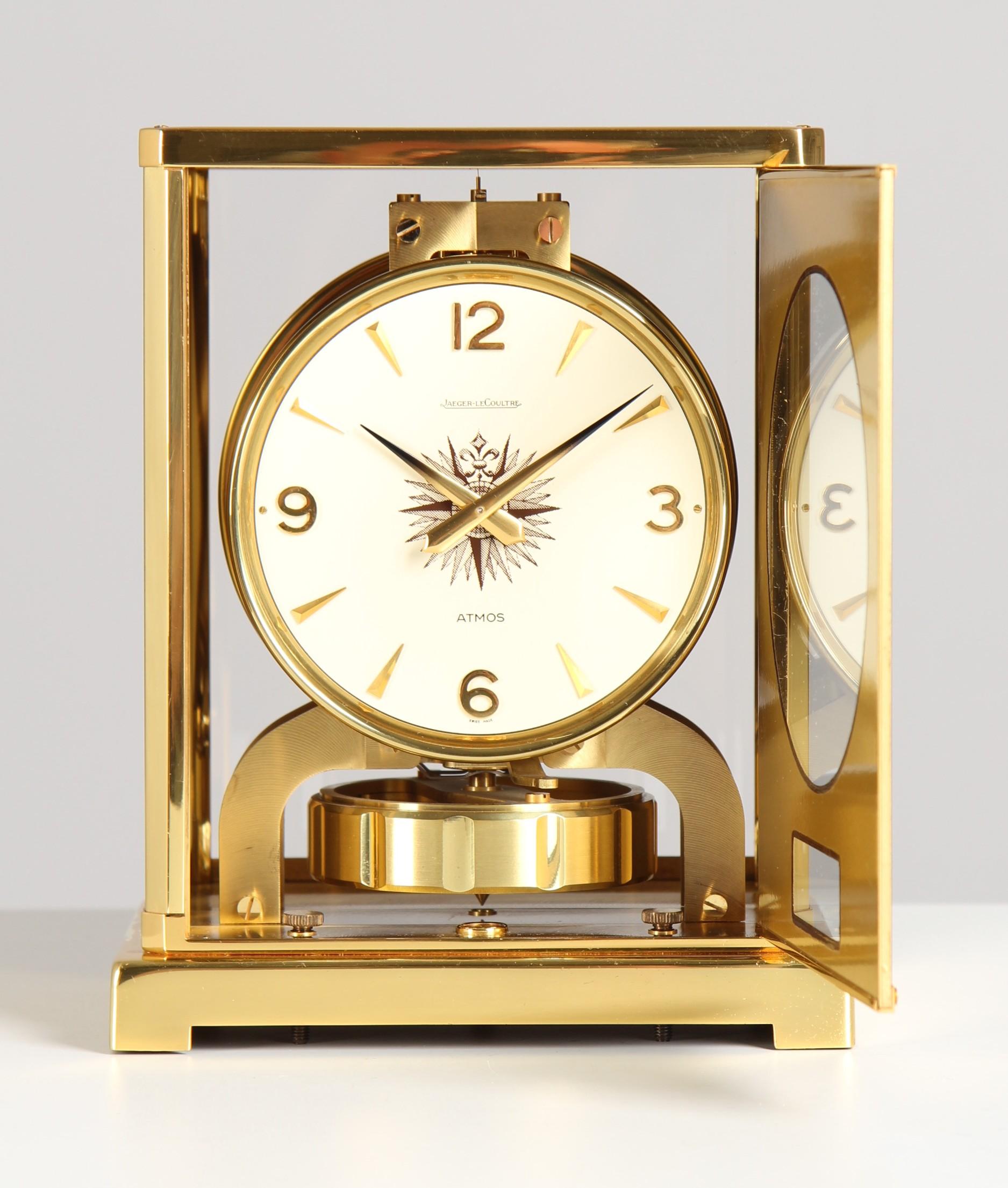 Brass Jaeger LeCoultre, Atmos Clock, Model 