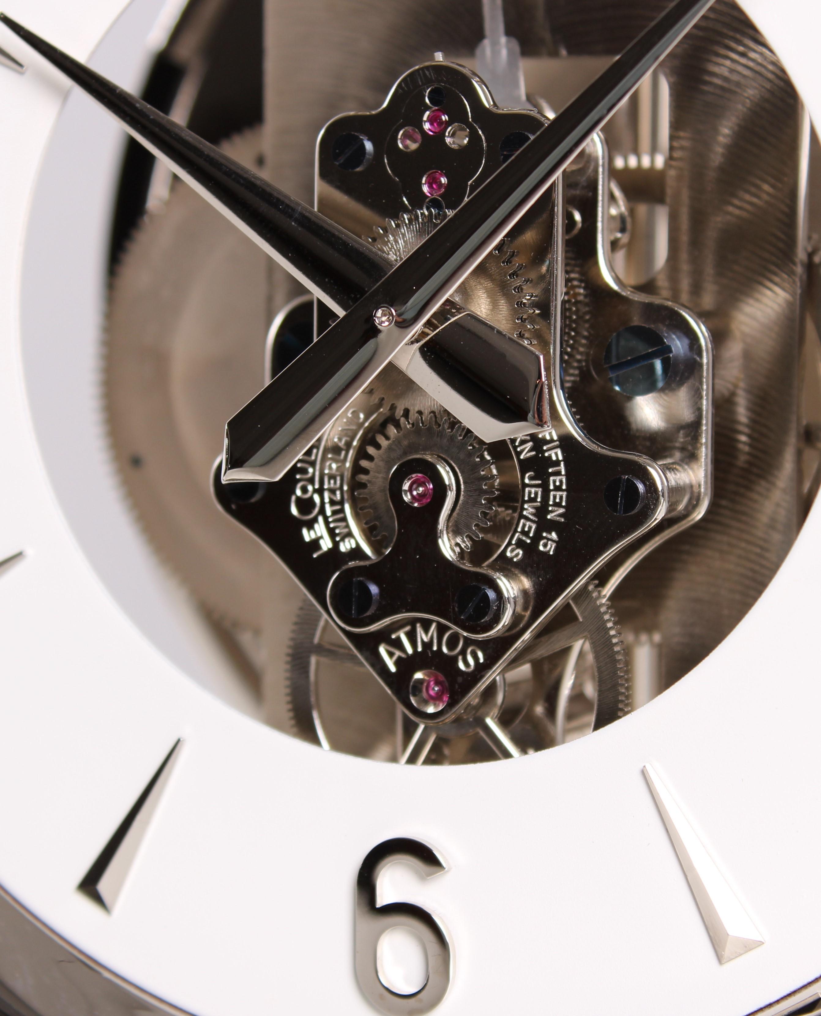 Jaeger LeCoultre, Atmos-Uhr, vernickelt, hergestellt 1950 (Schweizerisch) im Angebot