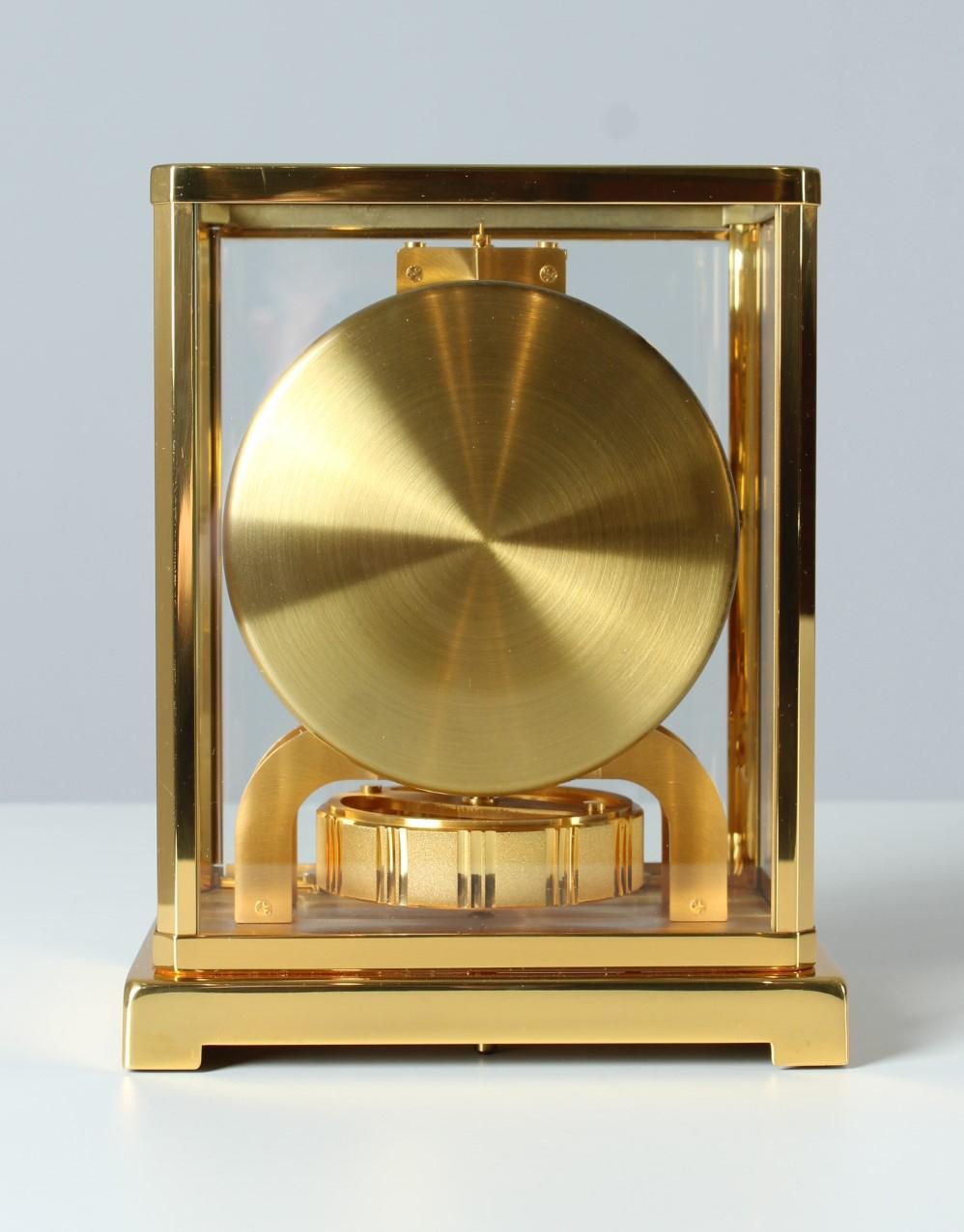 Jaeger LeCoultre, Atmos Clock, Roman Numerals, 1978 In Good Condition In Greven, DE