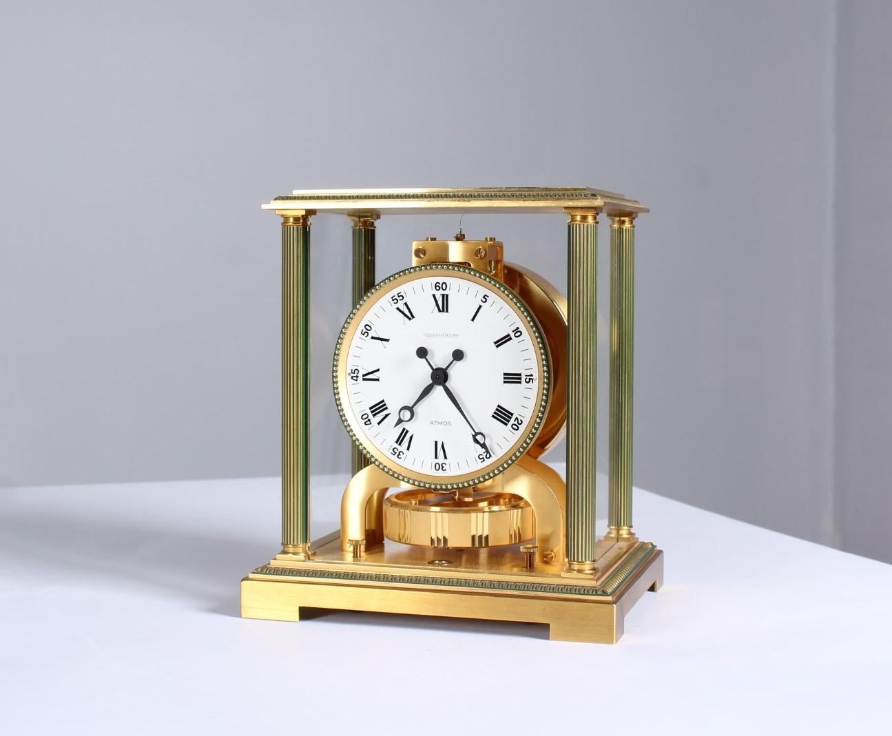 Mid-Century Modern Jaeger-LeCoultre Atmos Clock, Vendome, circa 1979
