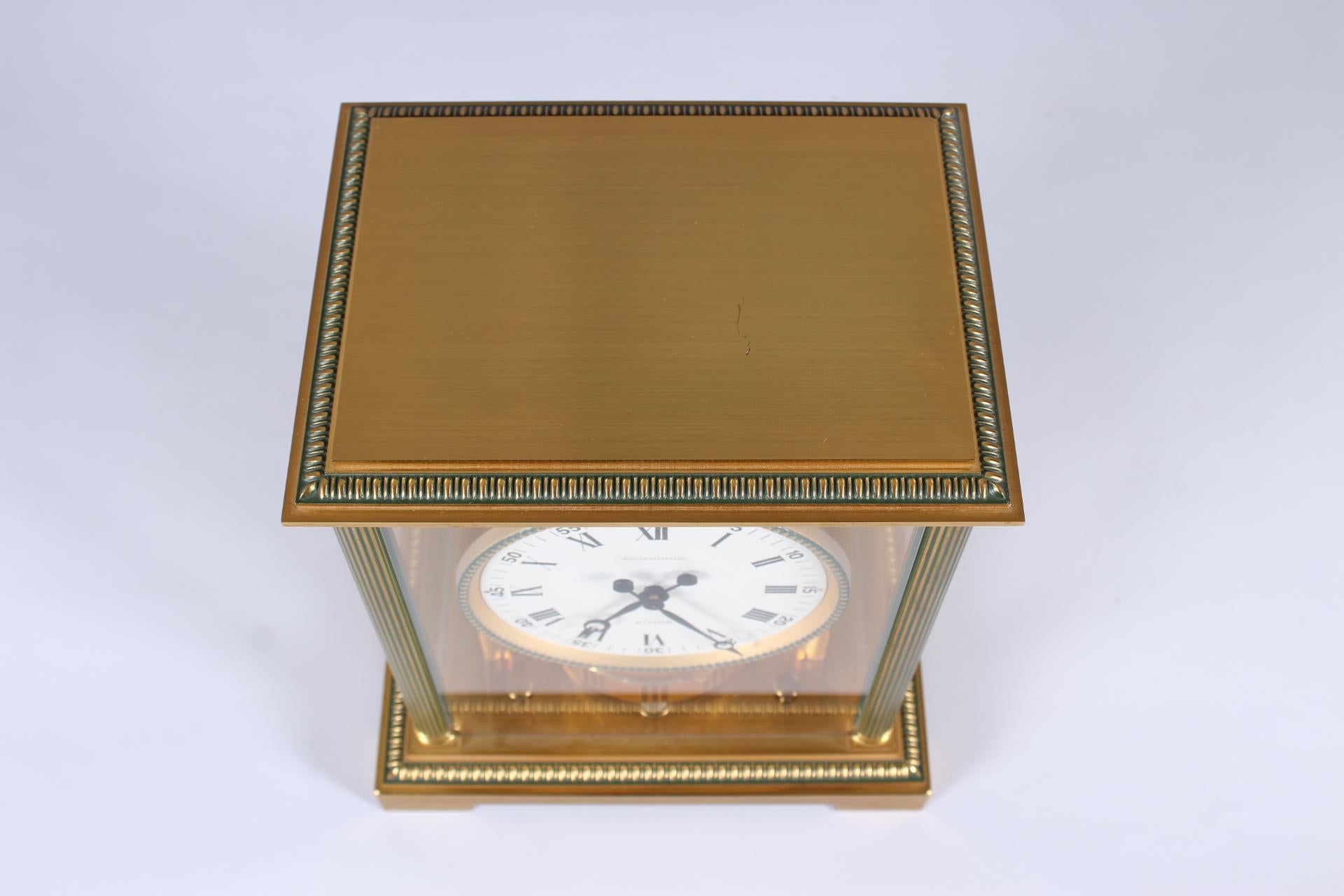 Jaeger-LeCoultre Atmos Clock, Vendome, circa 1979 In Good Condition In Greven, DE