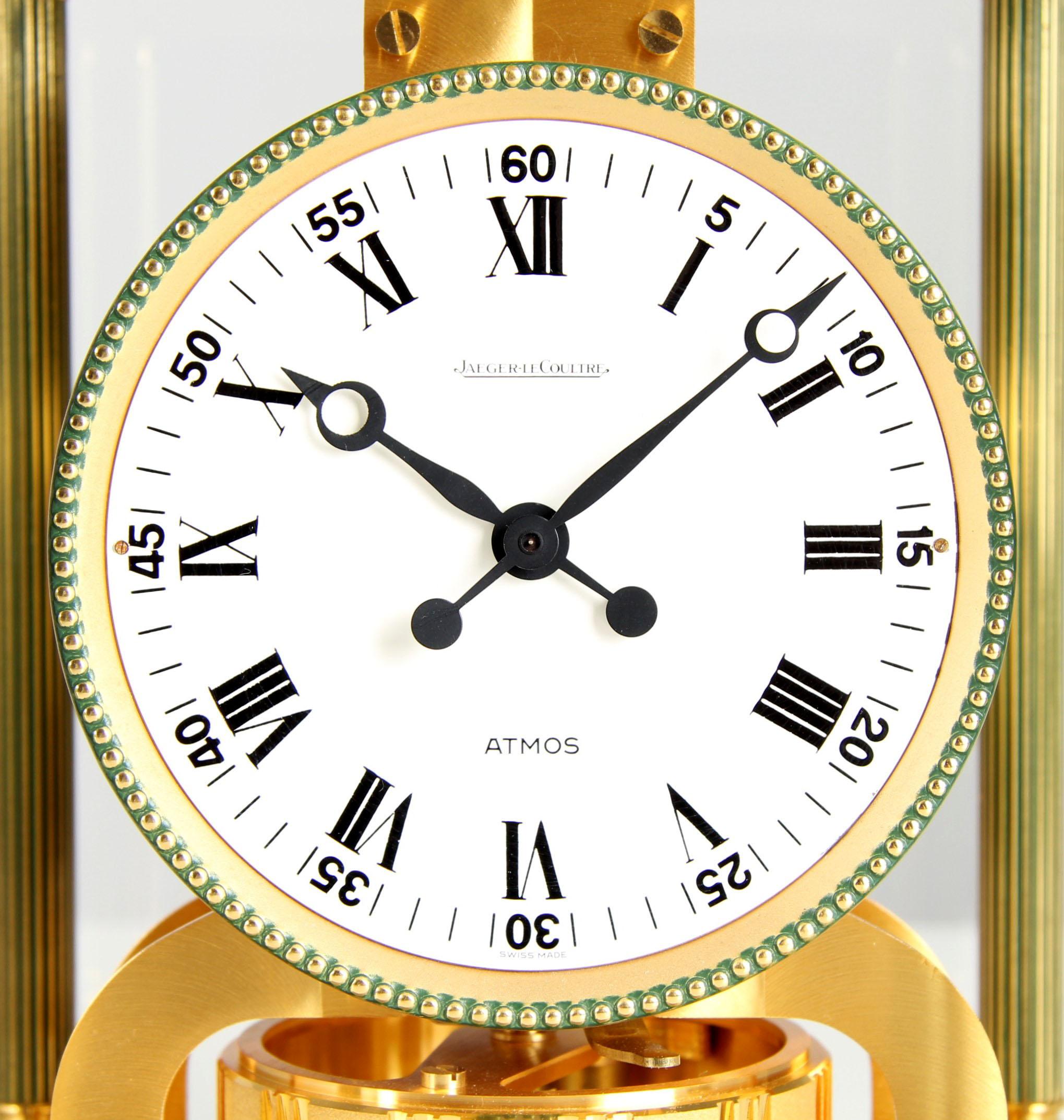 Swiss Jaeger LeCoultre, Atmos Clock, Vendome from 1978 For Sale