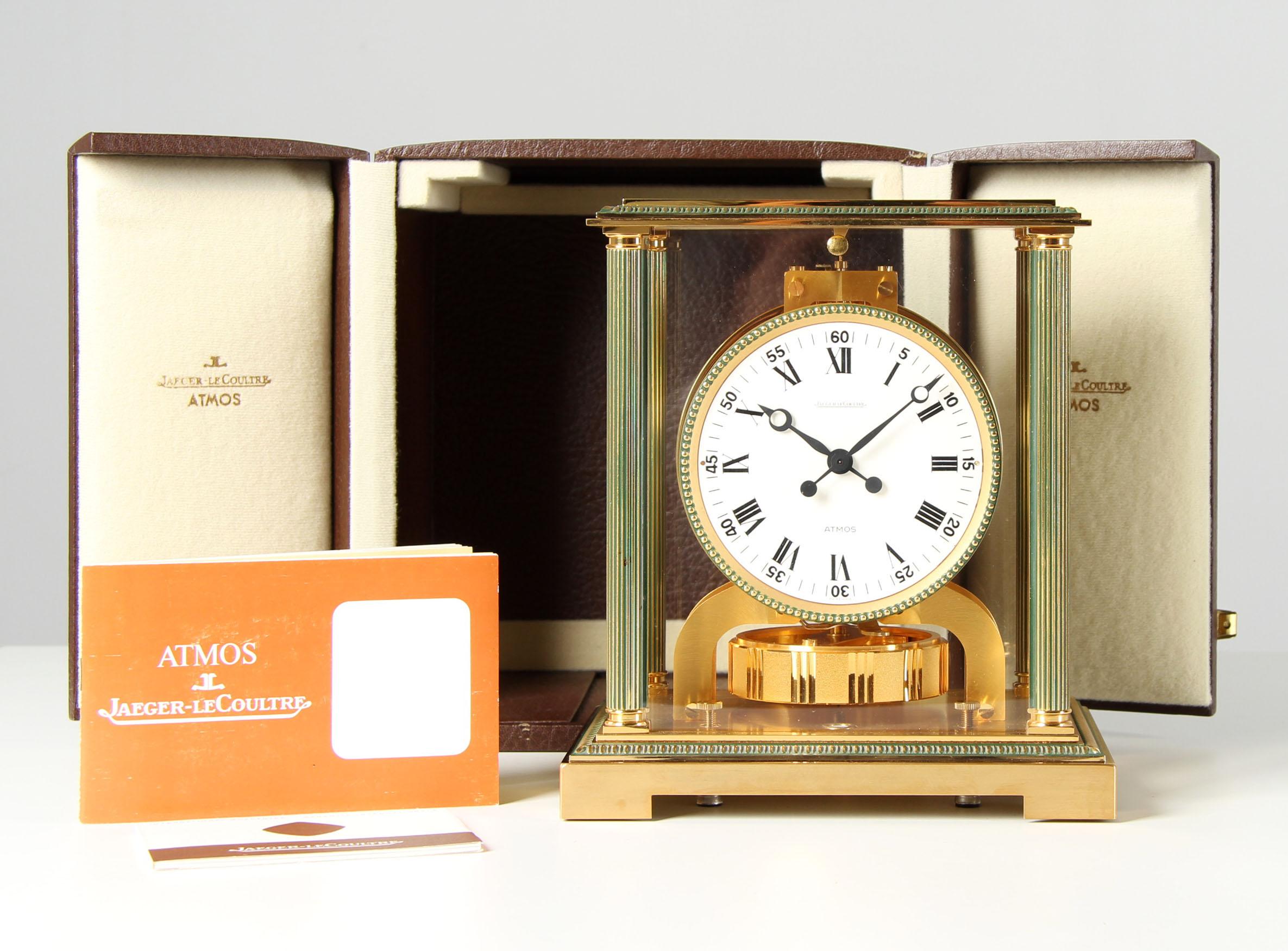 Late 20th Century Jaeger LeCoultre, Atmos Clock, Vendome from 1978 For Sale