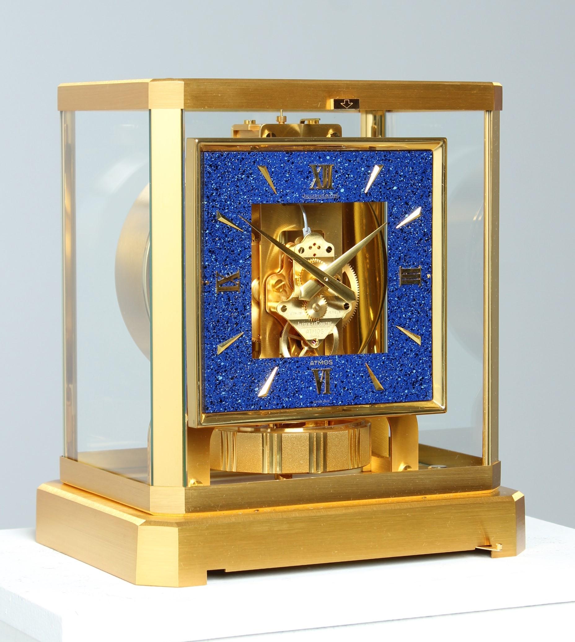 Jaeger LeCoultre, Atmos Clock with Lapis Lazuli Dial 1