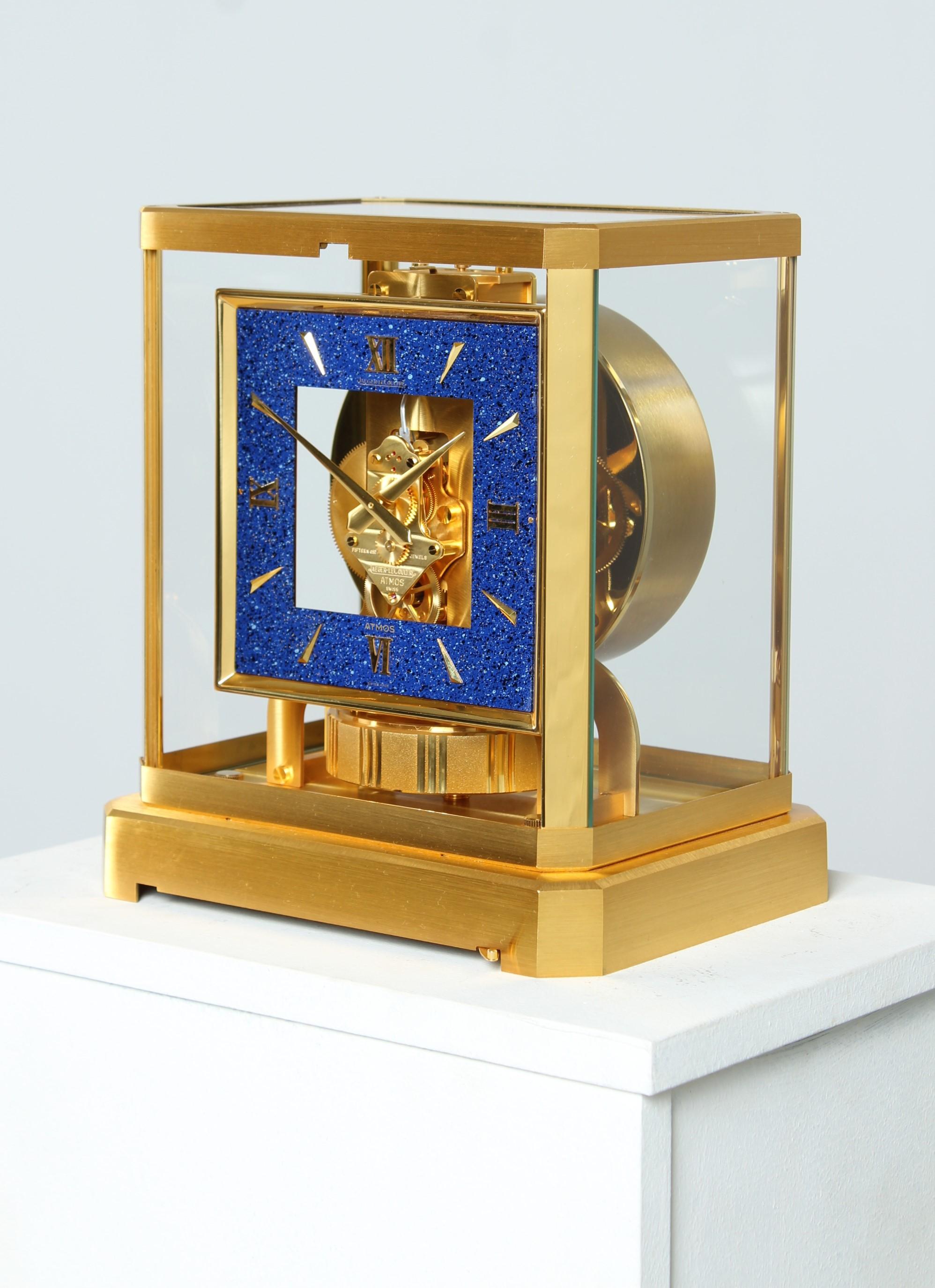 Jaeger LeCoultre, Atmos Clock with Lapis Lazuli Dial 2