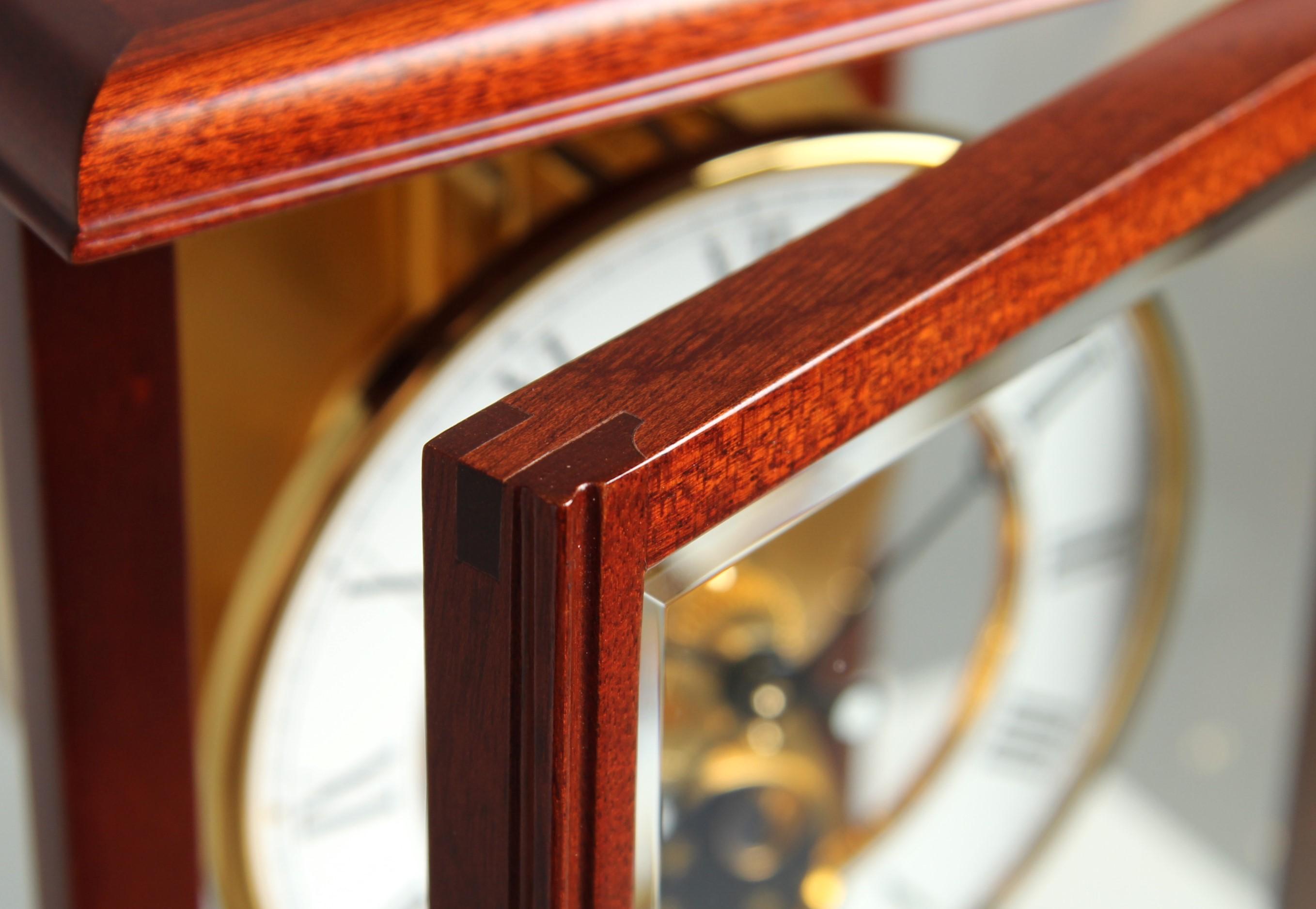 Brass Jaeger LeCoultre, Atmos Clock with Moon Phase, Fontainebleu, 1990s For Sale