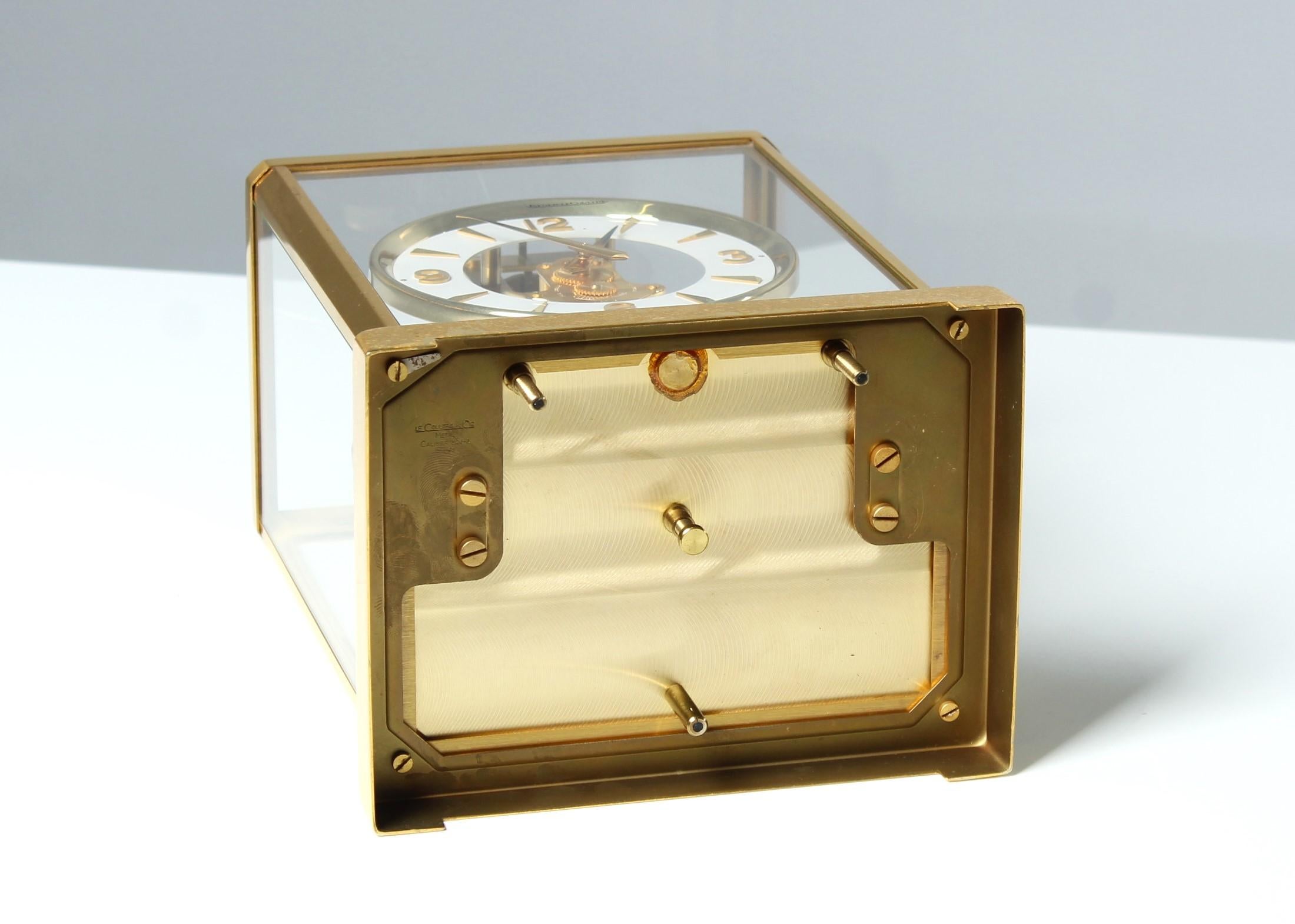 Jaeger LeCoultre, Atmos Clock with Original Box, Swiss Made in 1965 13