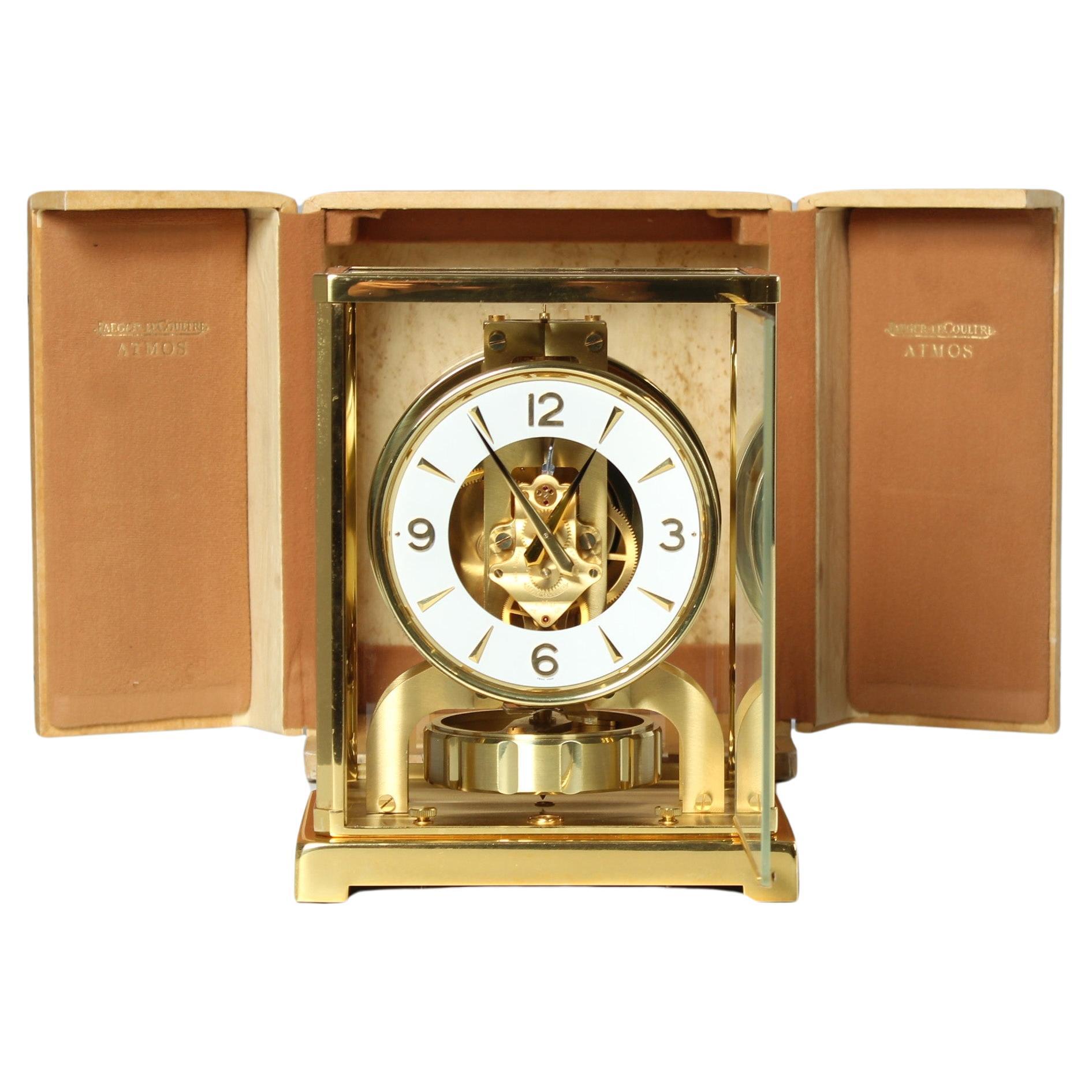 Jaeger LeCoultre, Atmos Clock with Original Box, Swiss Made in 1965