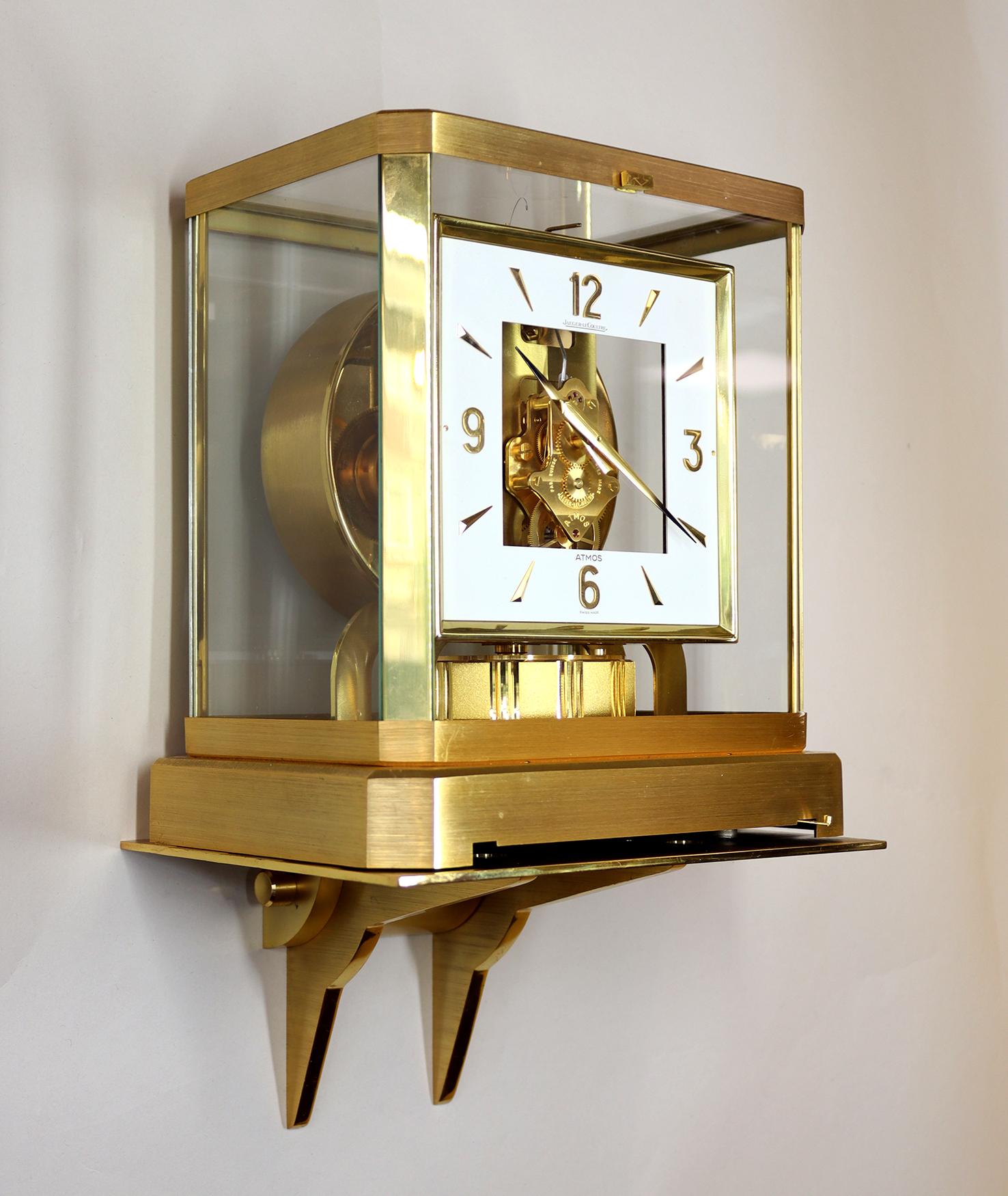 Jaeger LeCoultre Atmos clock with Original Bracket 5