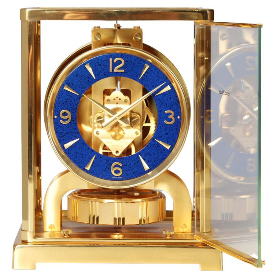 Jaeger Lecoultre, Atmos Clock with Rare Blue Dial, Lapislazuli Dial, 1970s