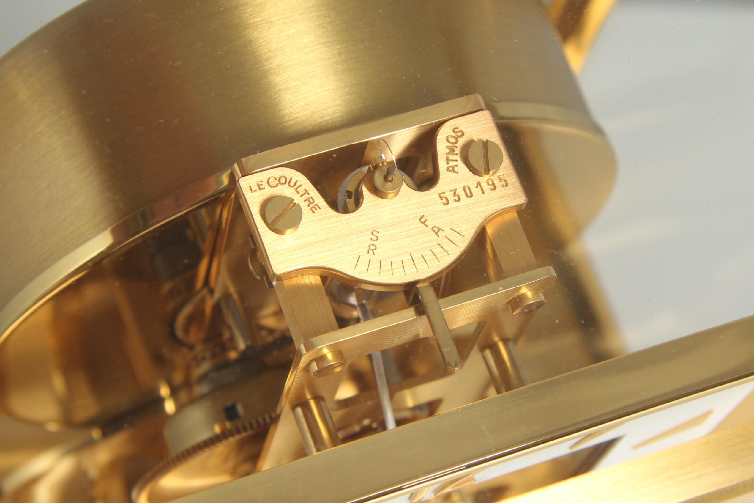 Jaeger LeCoultre - Atmos Clock with Square Dial, Year of Manufacture: 1980 For Sale 2