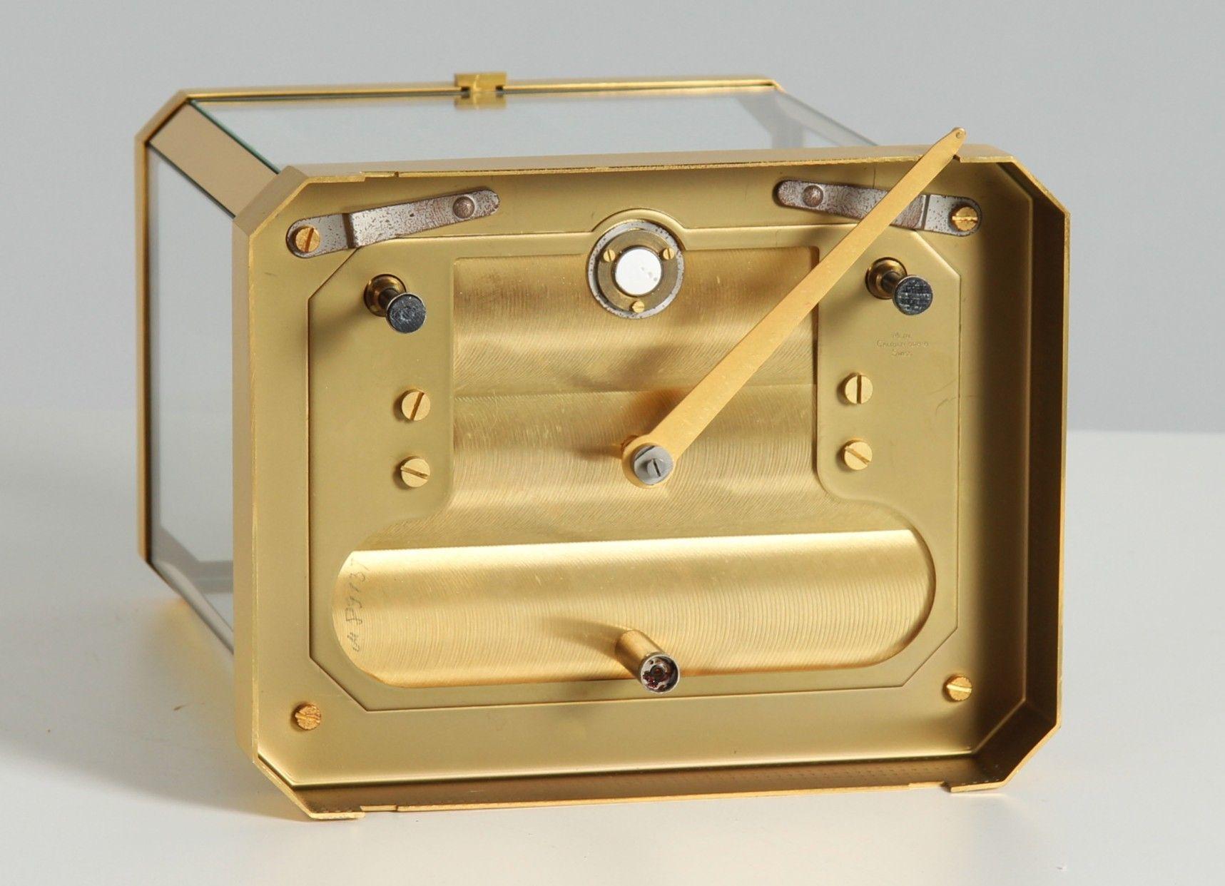 Jaeger LeCoultre - Atmos Clock with Square Dial, Year of Manufacture: 1980 For Sale 4