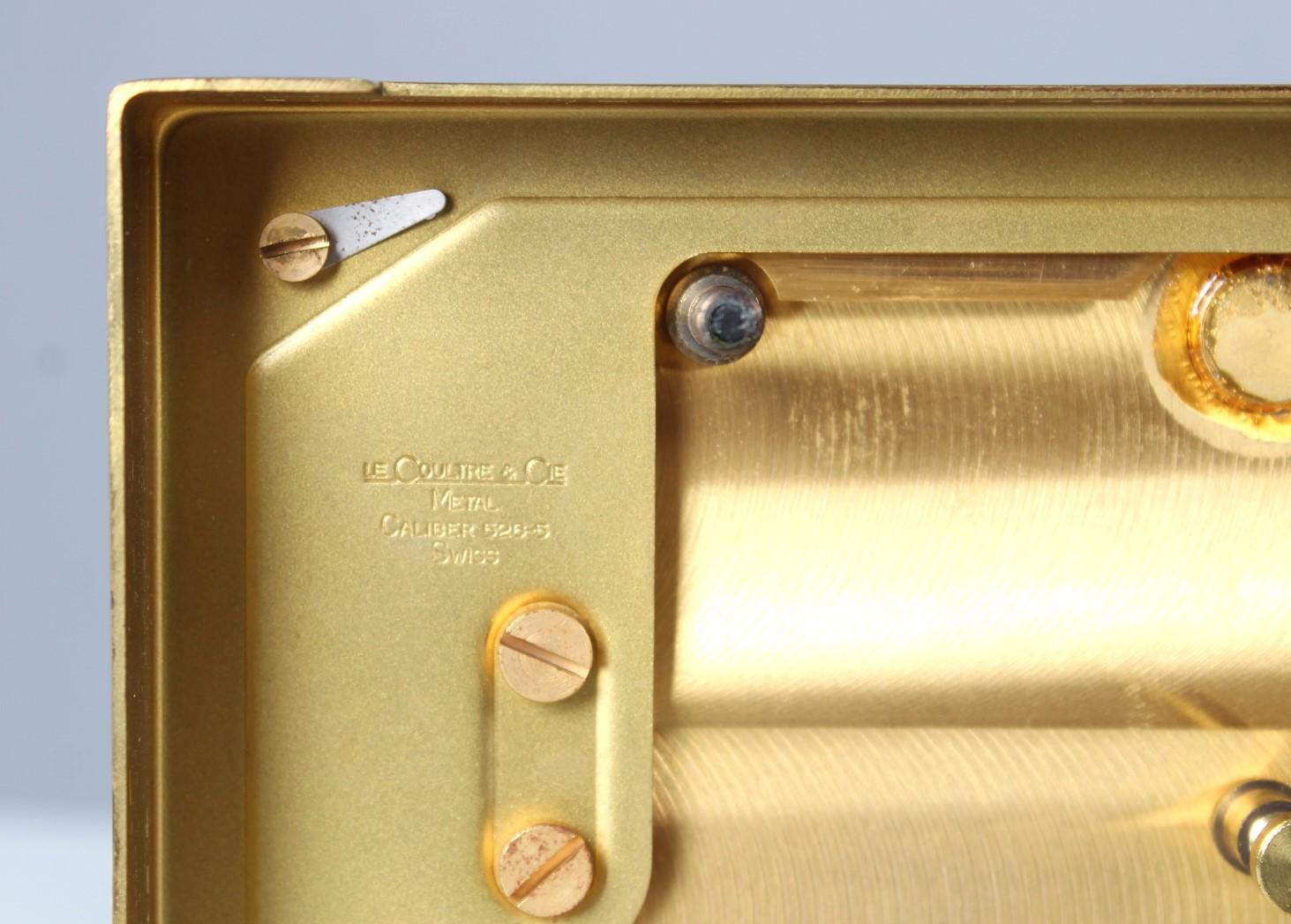 Jaeger LeCoultre, Atmos Feuille d'or, Motiv Constellation, Fabriqué en 1967 en vente 11