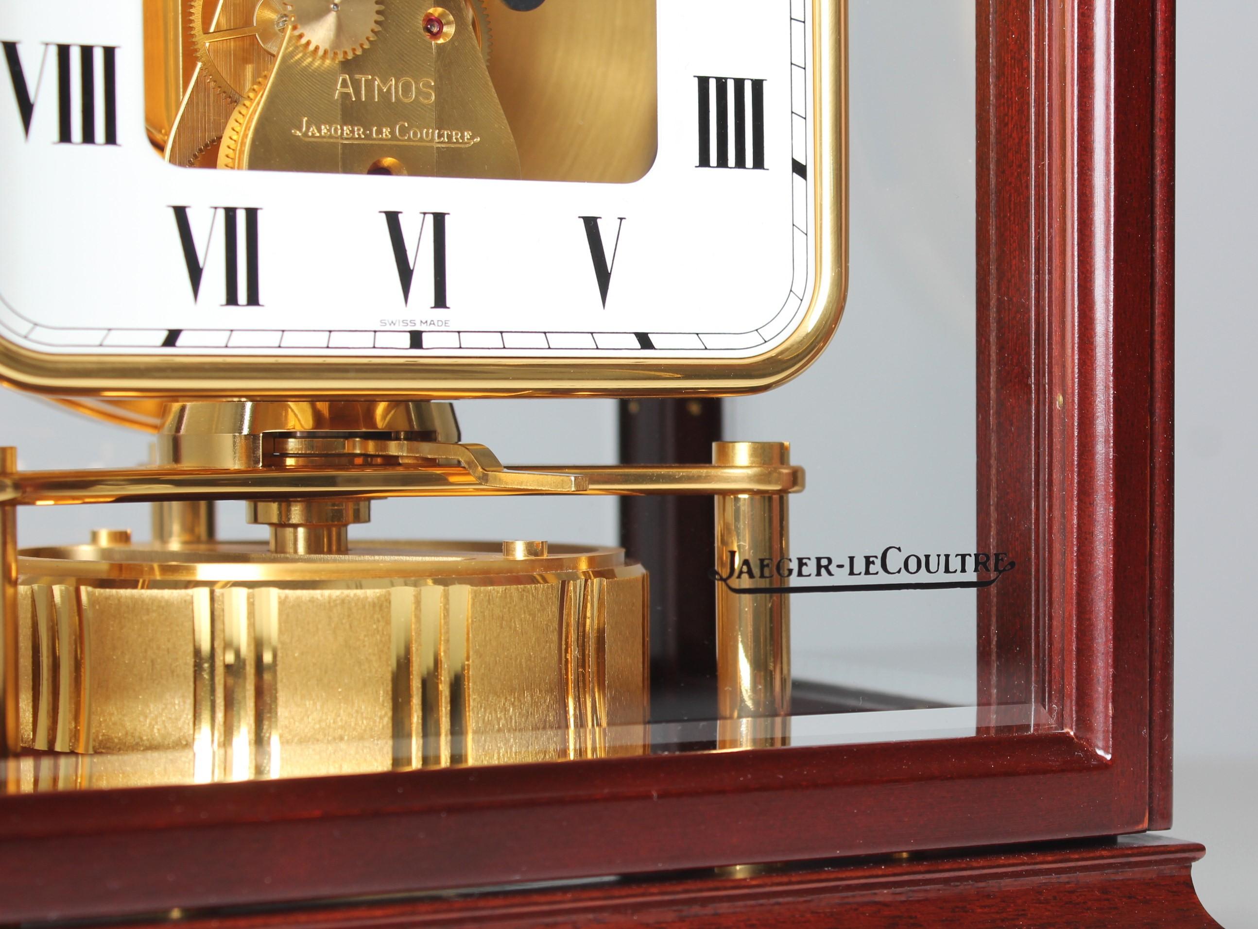 Jaeger LeCoultre, Atmos Fontainebleu, Swiss Made in 1986 For Sale 4