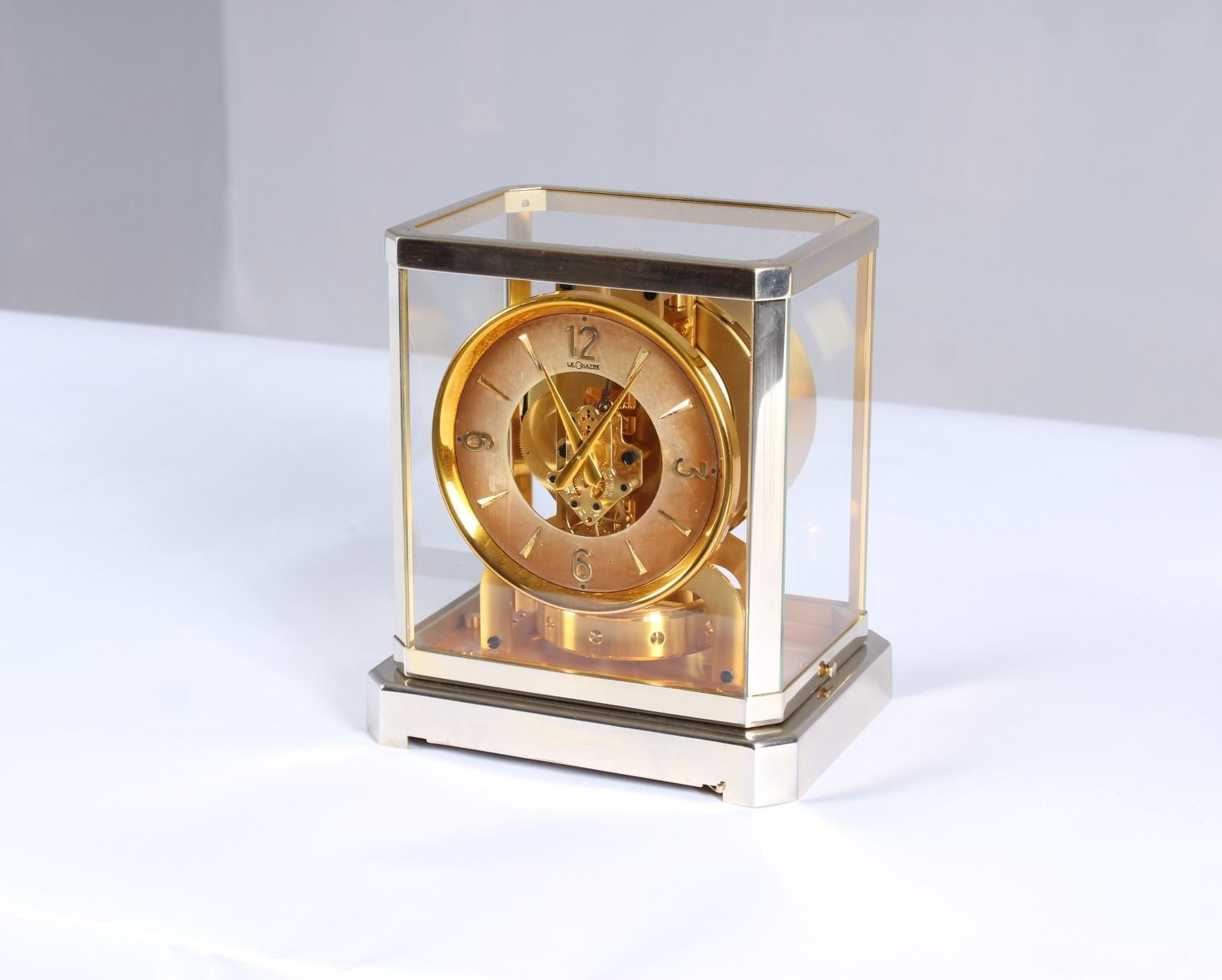 Jaeger-LeCoultre:: Atmos III Bicolor:: Silber - Gold:: von 1953 3