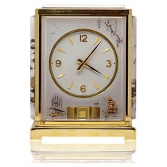 Horloge Atmos Marina de Jaeger-LeCoultre design chinoiseries