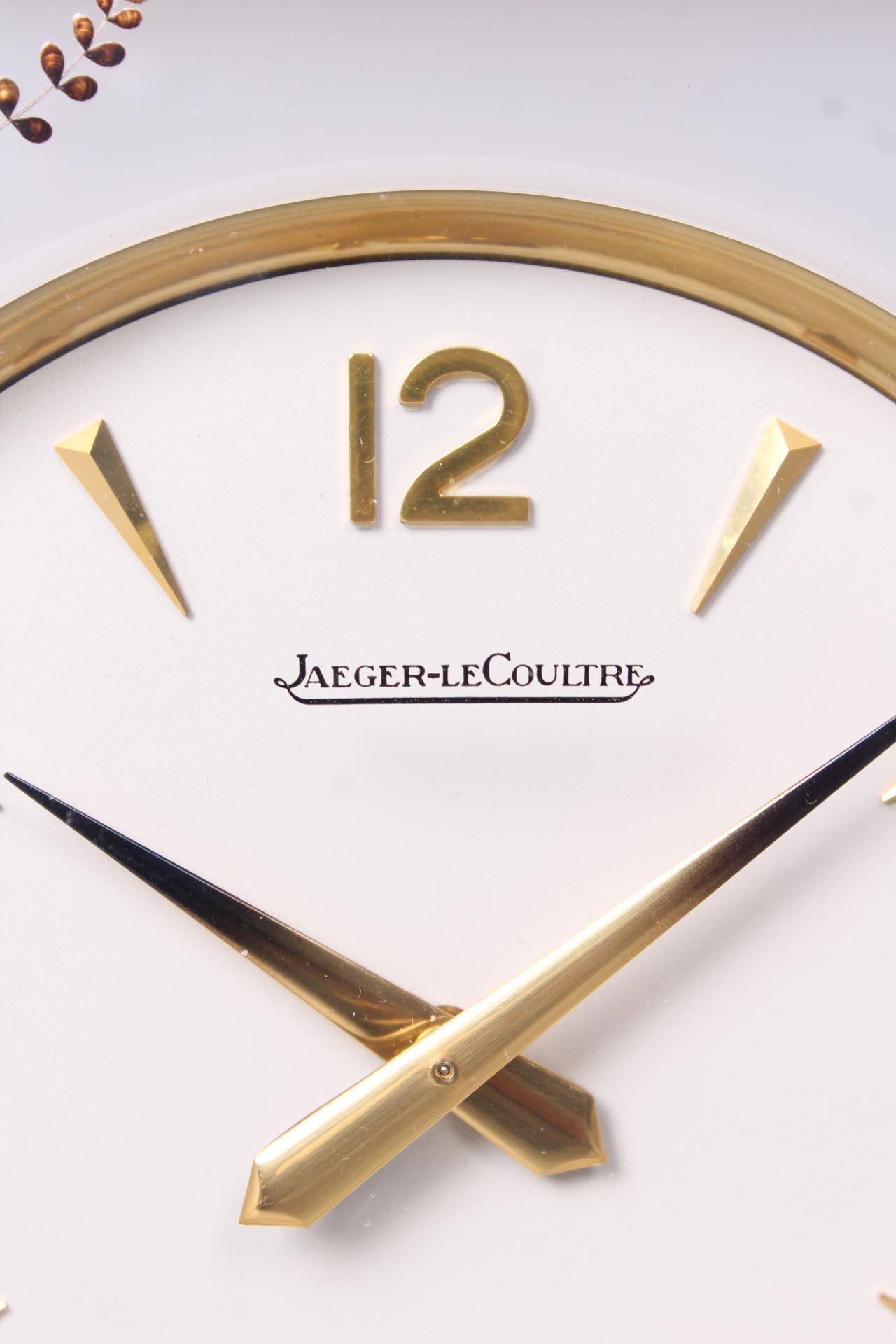 Mid-Century Modern Jaeger LeCoultre, Atmos Marina Poissons from 1962 For Sale