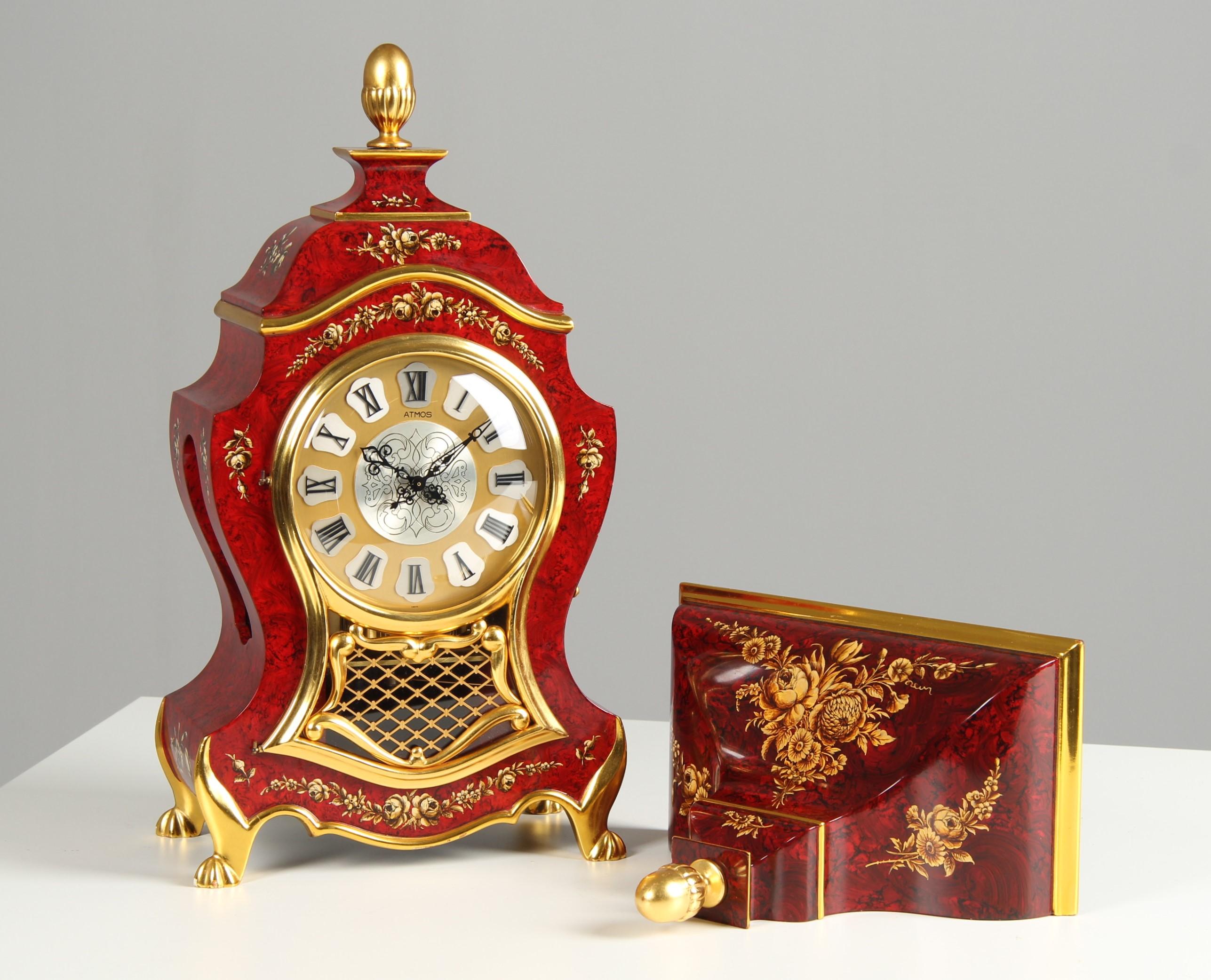 Jaeger LeCoultre, Atmos Neuchateloise with Wall Console, Switzerland, 1965 For Sale 6