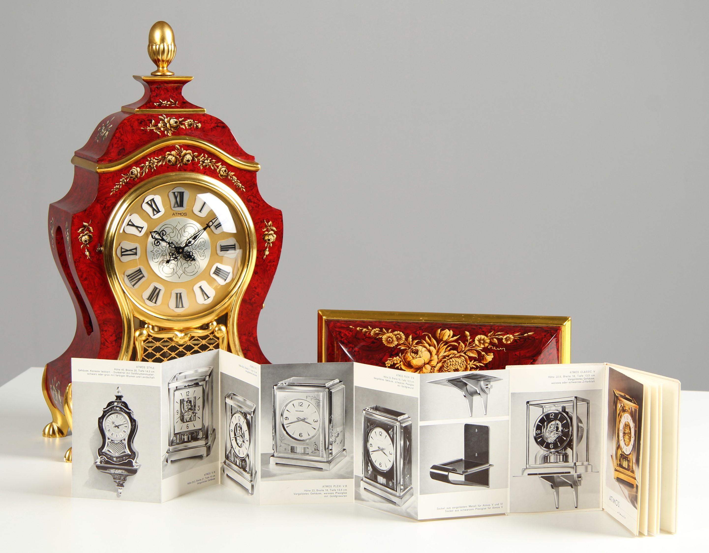 Jaeger LeCoultre, Atmos Neuchateloise with Wall Console, Switzerland, 1965 For Sale 7