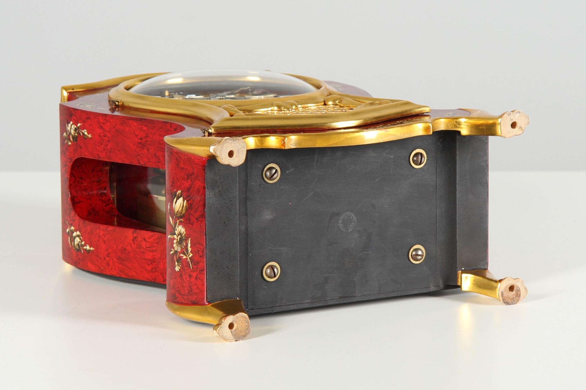 Jaeger LeCoultre, Atmos Neuchateloise with Wall Console, Switzerland, 1965 For Sale 12