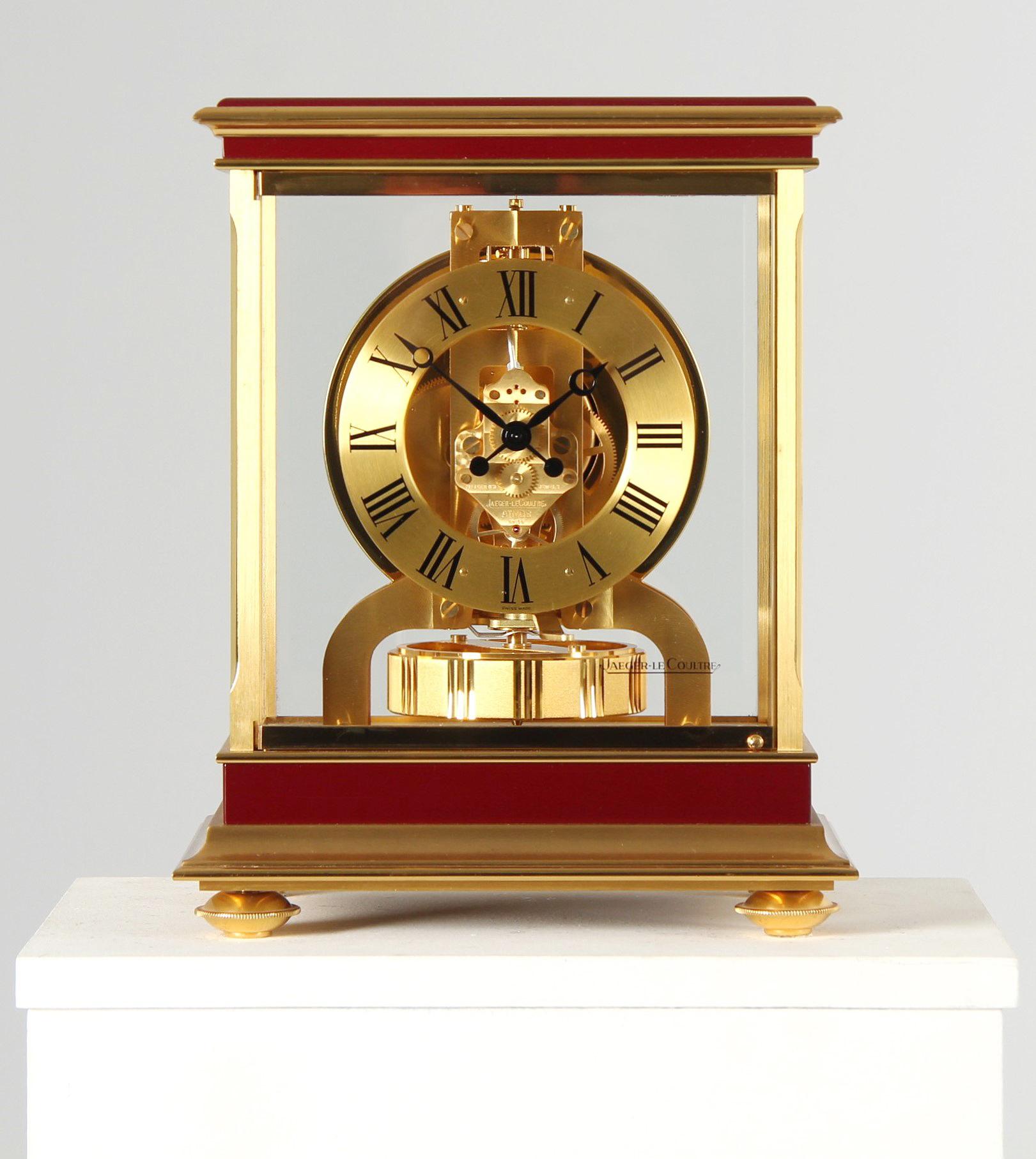 Swiss Jaeger LeCoultre - Atmos Royale from 1980, Table Clock that LIVES ON AIR For Sale