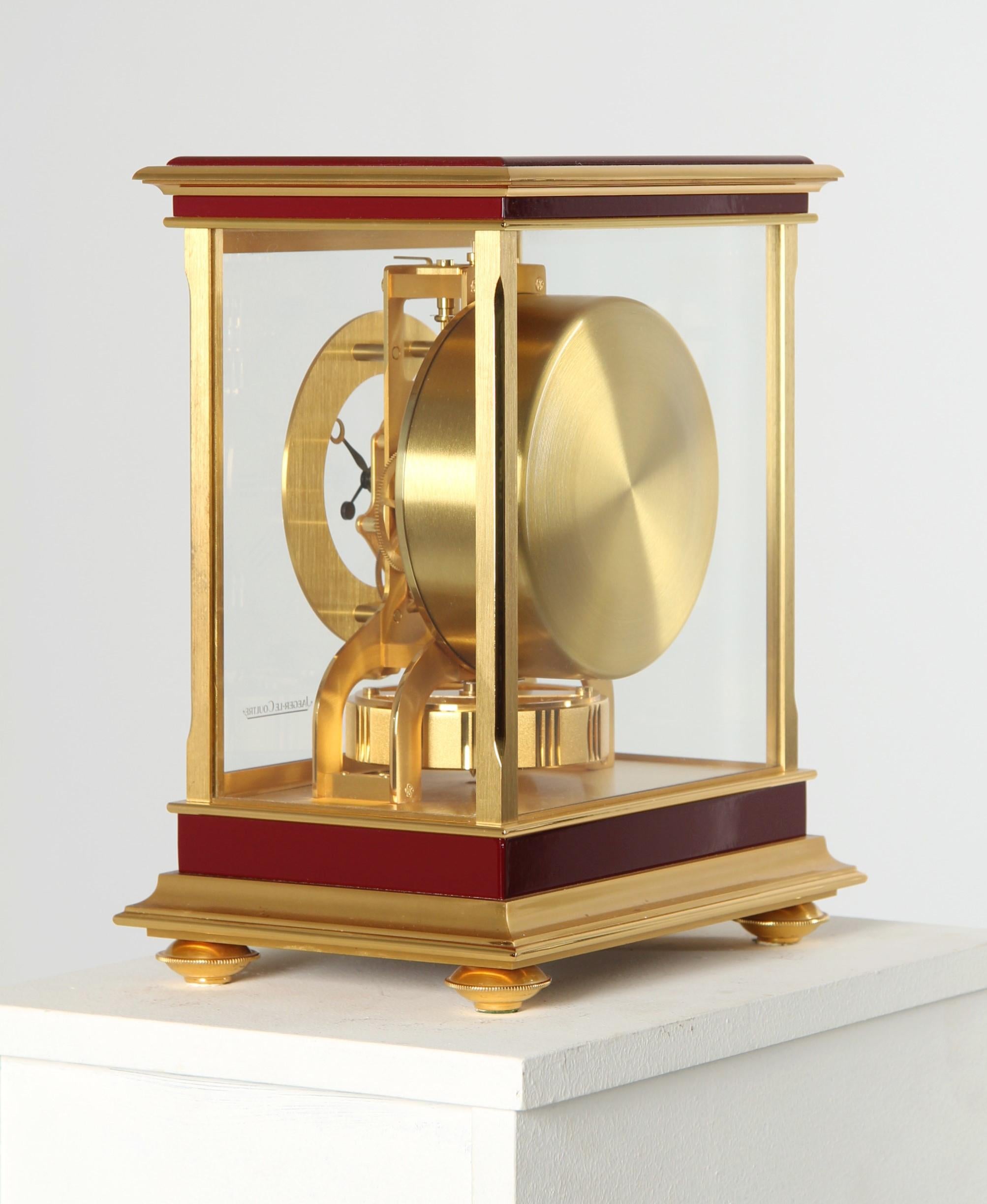 Jaeger LeCoultre - Atmos Royale from 1980, Table Clock that LIVES ON AIR For Sale 1