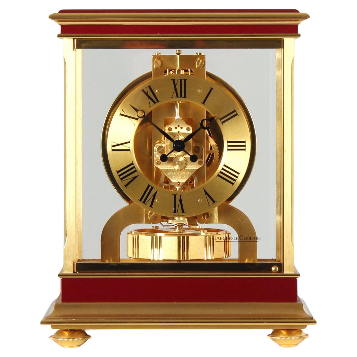 Jaeger LeCoultre - Atmos Royale from 1980, Table Clock that LIVES ON AIR For Sale