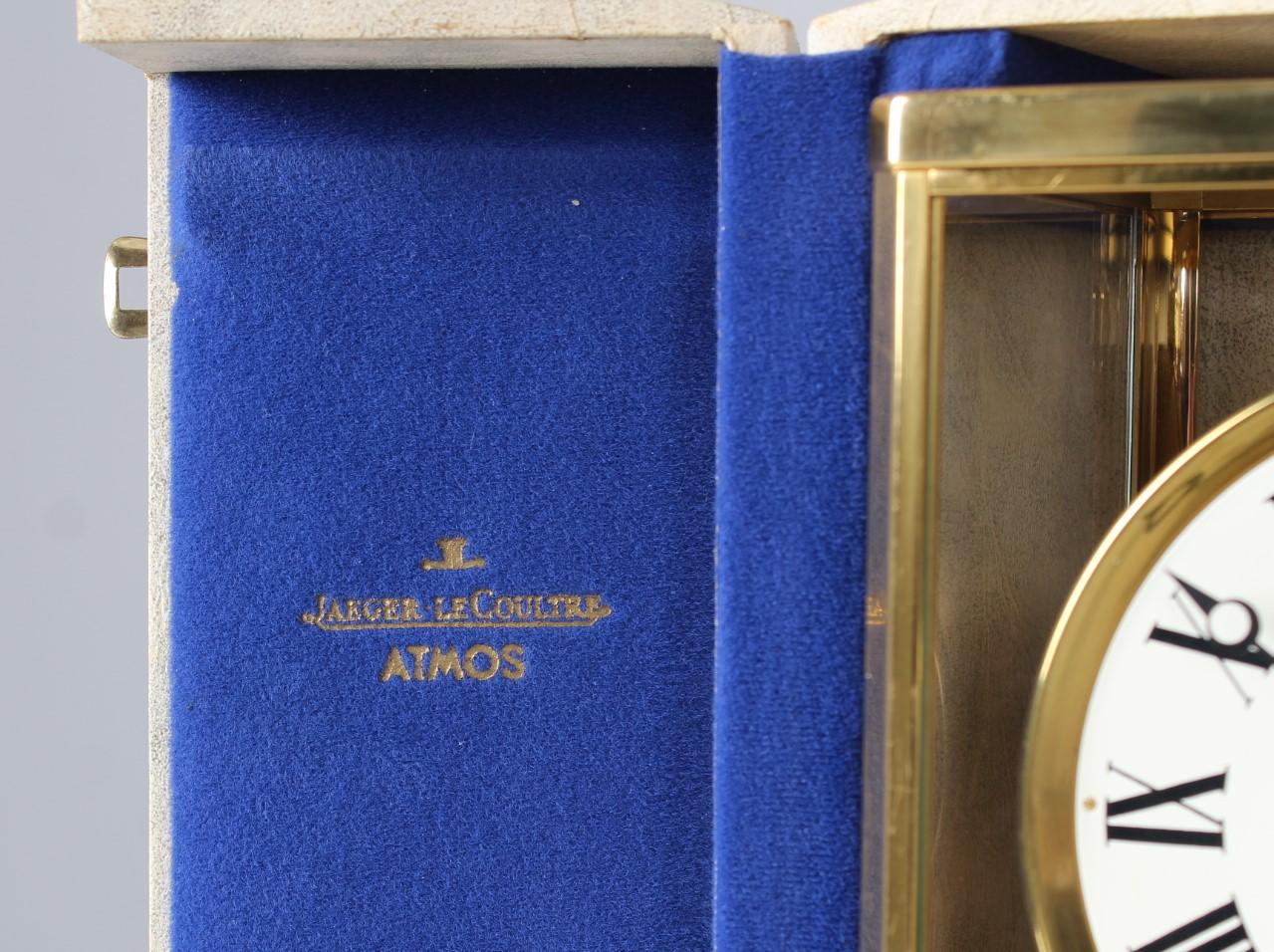 Jaeger LeCoultre, Atmos Table Clock from 1974, Fullset with Box and Papers 5