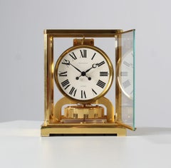 Jaeger LeCoultre, Atmos Table Clock from 1974, Fullset with Box and Papers