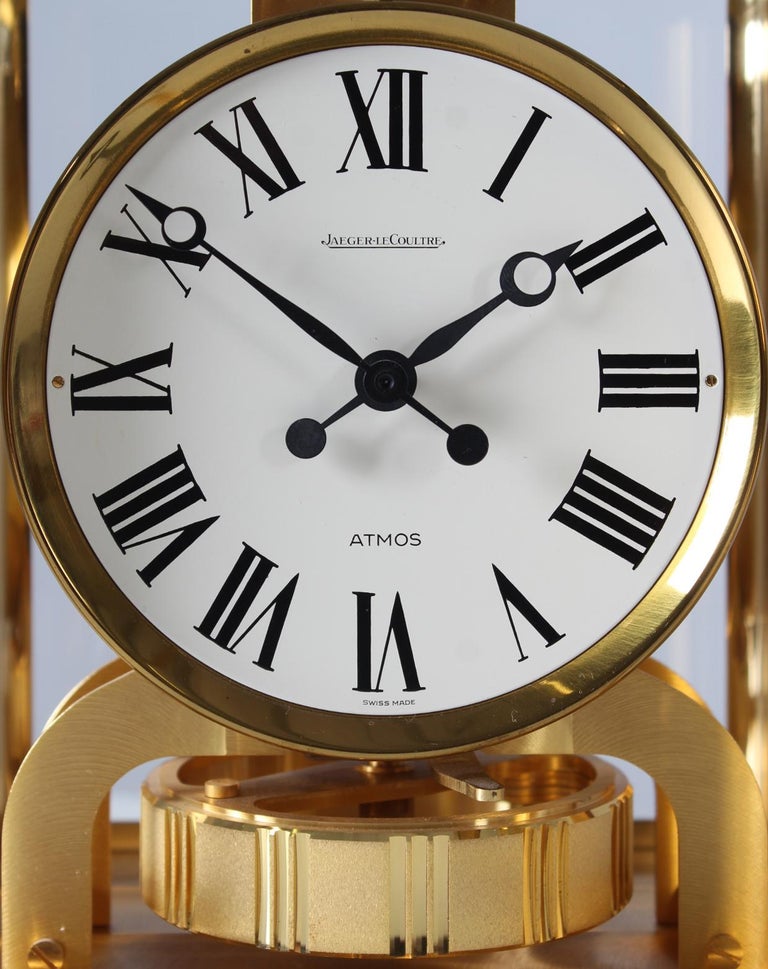 Jaeger LeCoultre, Atmos Table Clock from 1974, Fullset with Box and