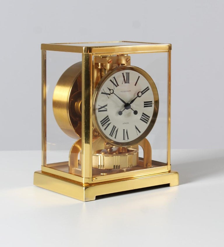 Jaeger LeCoultre, Atmos Table Clock from 1974, Fullset with Box and