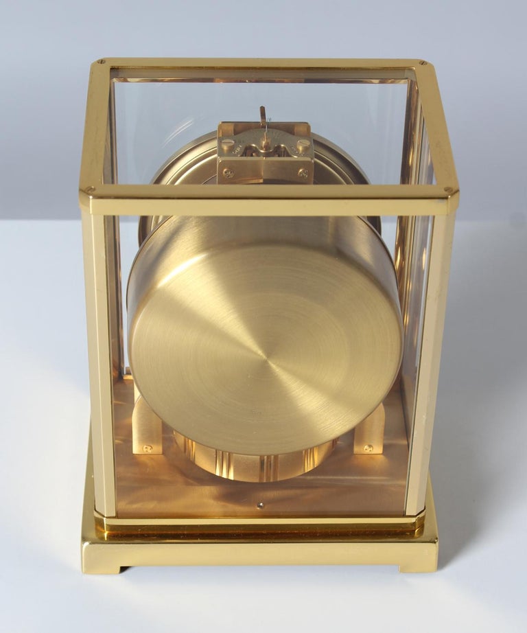 Jaeger LeCoultre, Atmos Table Clock from 1974, Fullset with Box and