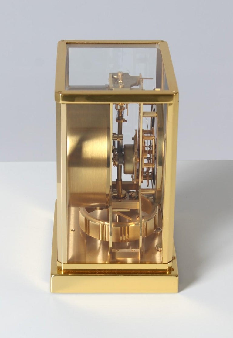 Jaeger LeCoultre, Atmos Table Clock from 1974, Fullset with Box and