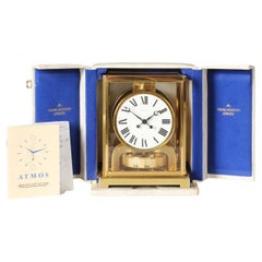 Jaeger LeCoultre, Atmos Table Clock from 1974, Fullset with Box and Papers