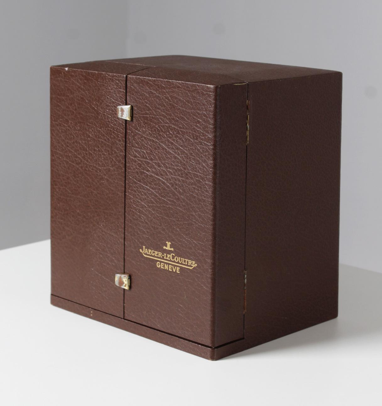 Fin du 20e siècle Jaeger LeCoultre, Atmos Vendome, fabriqué en 1982, complet avec boîte et papiers
