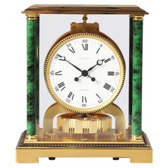 Jaeger Lecoultre, Atmos Vendome with Marbled Columns, Manufacted in 1972