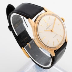 Jaeger-LeCoultre Auto, 9k yellow gold, 34mm case, light patina, B&P's, 1970