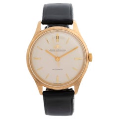 Jaeger-LeCoultre Auto, 9k yellow gold, 34mm case, light patina, B&P's, 1970