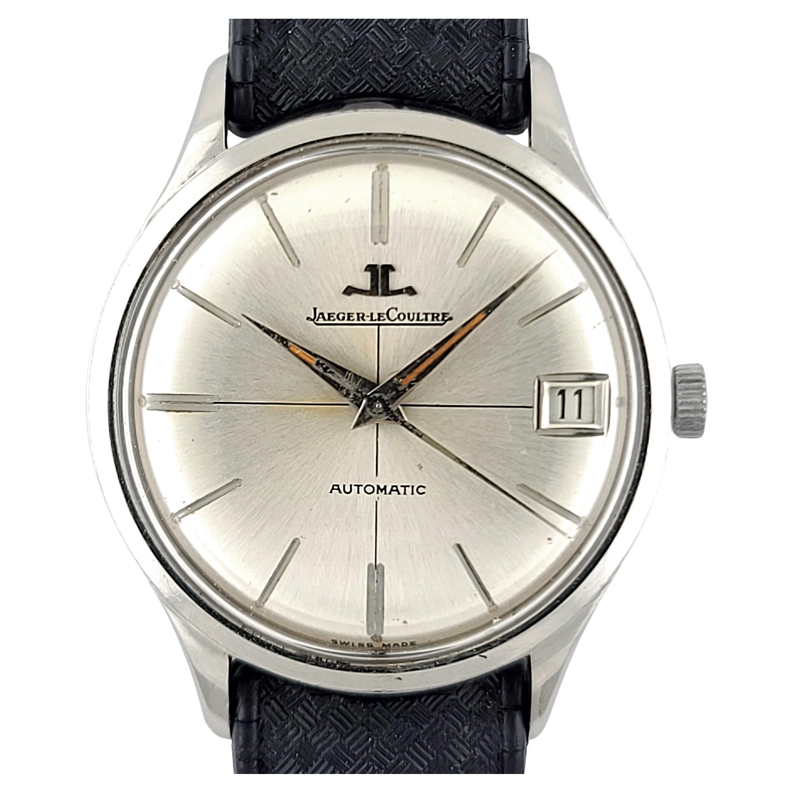Jaeger-LeCoultre Automatic Date Round Pre Master Steel Vintage 1970 ...