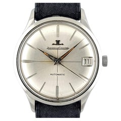 Jaeger-LeCoultre Automatic Date Round Pre Master Steel Retro 1970 Tropic