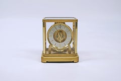 Jaeger-LeCoultre Baby Atmos Clock 526-5, Brass & Glass, Circa 1950