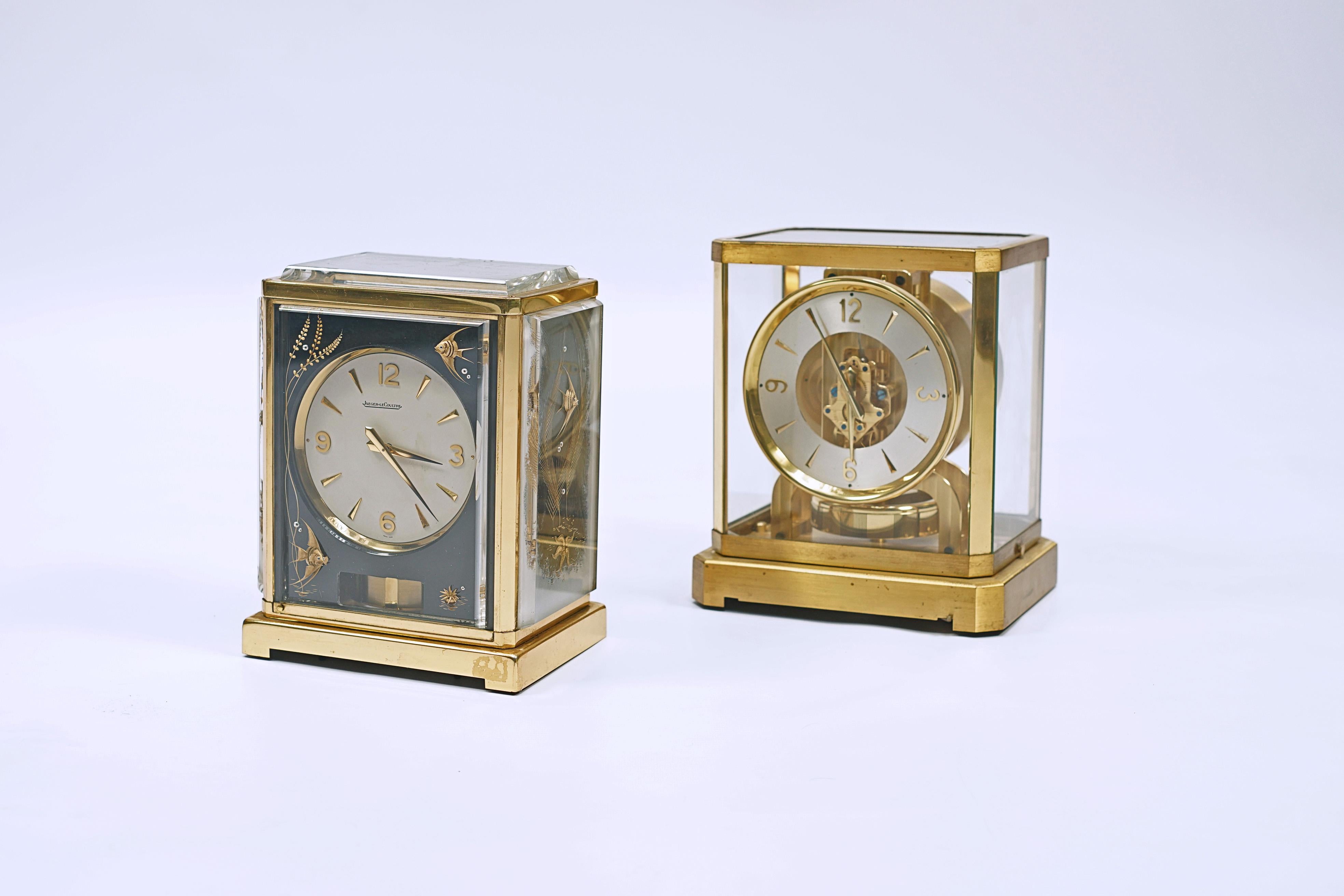Reloj Jaeger-LeCoultre Baby Atmos 526-5 mediados del siglo XX en venta